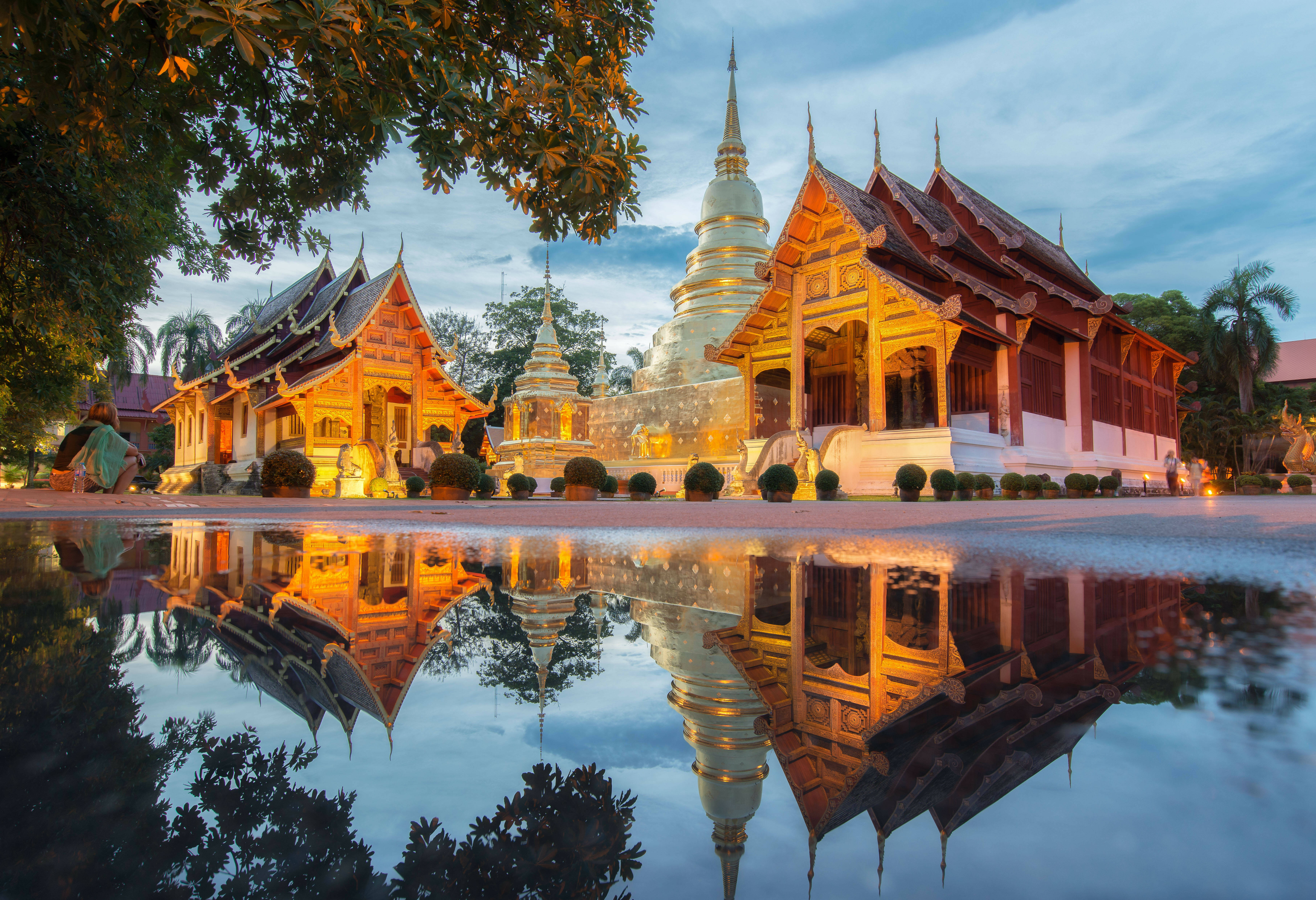 Wat Pra Singh Tempel Chiang Mai