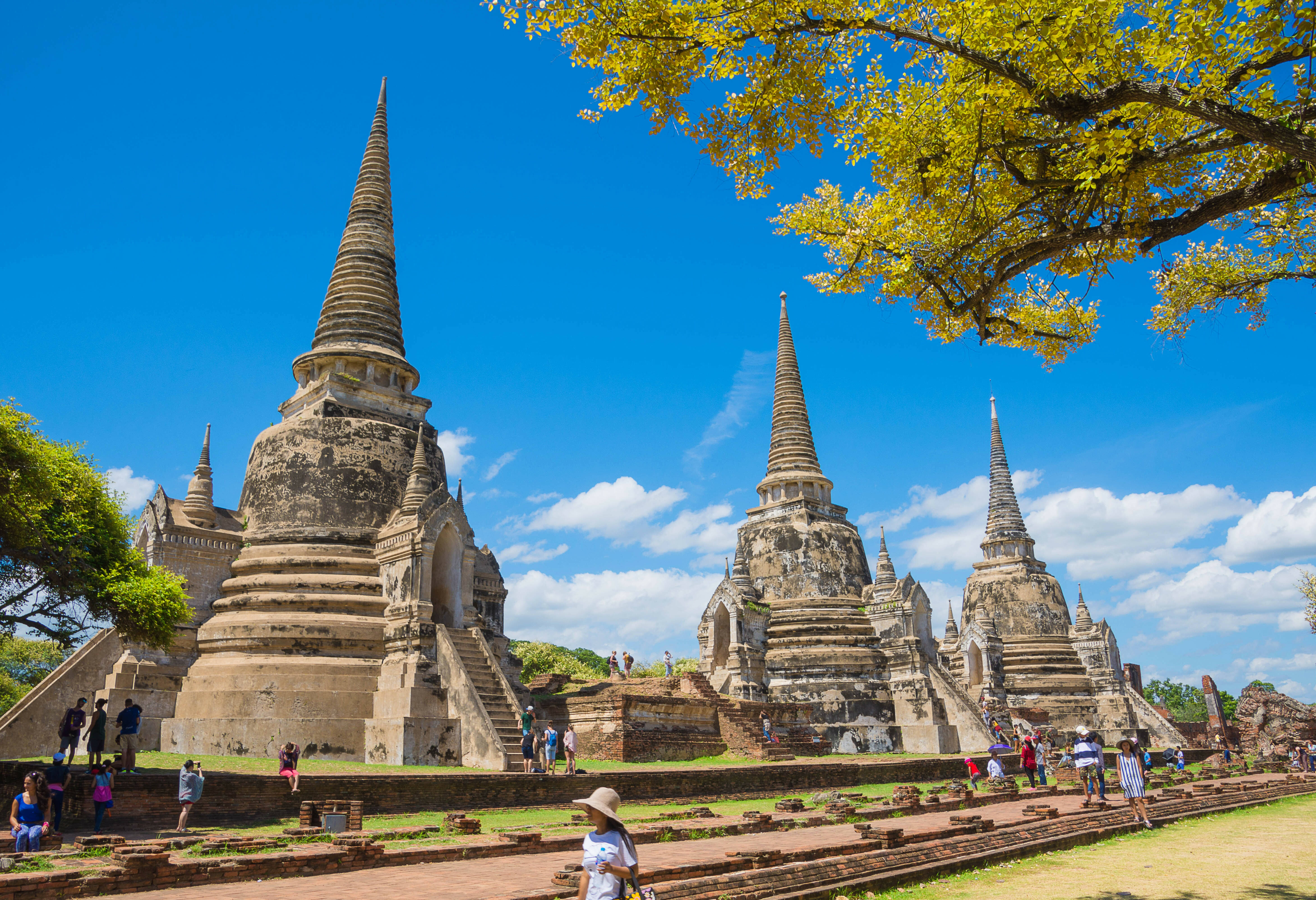 Tempel complex Ayutthaya