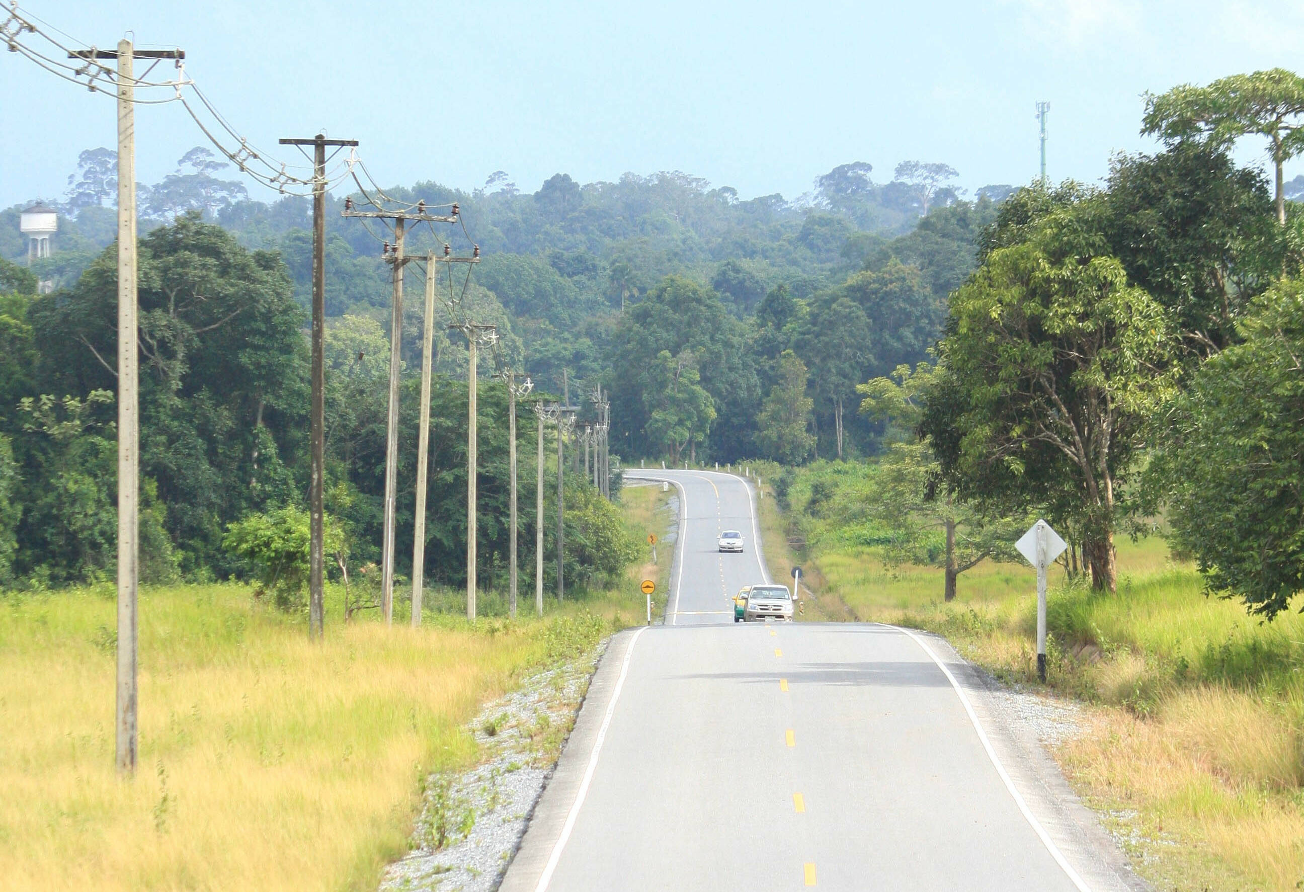 Weg in Thailand