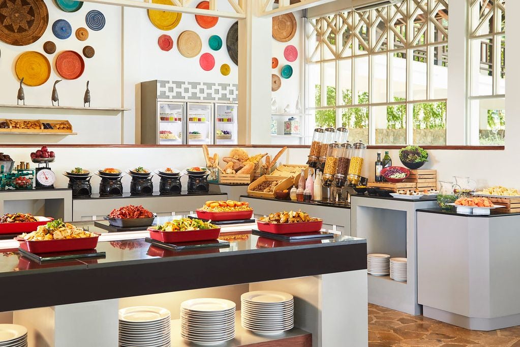 Indonesie Lombok Sheraton Senggigi Beach Resort Restaurant