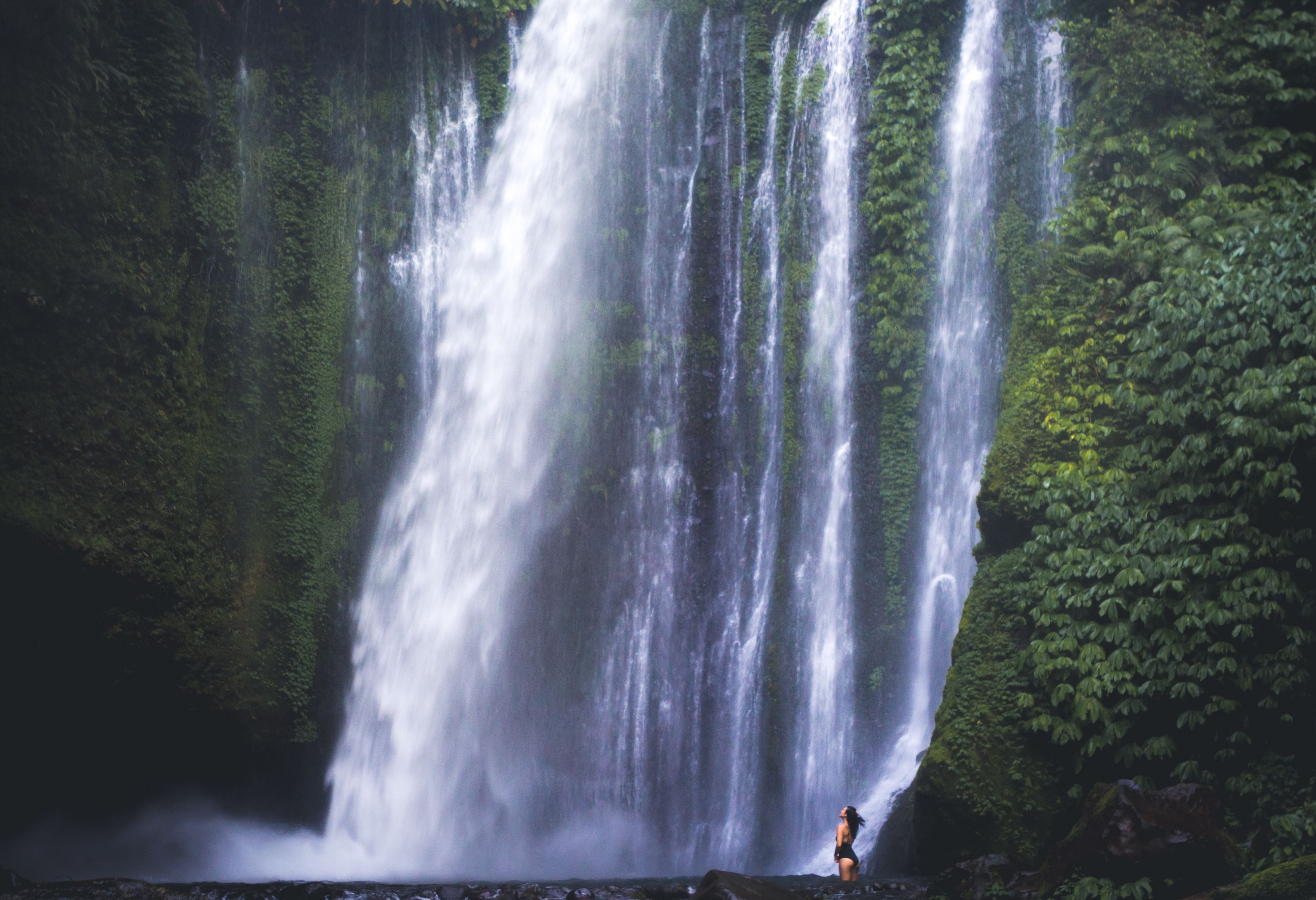 Indonesie Lombok Sanaru Sendang Gile Waterval
