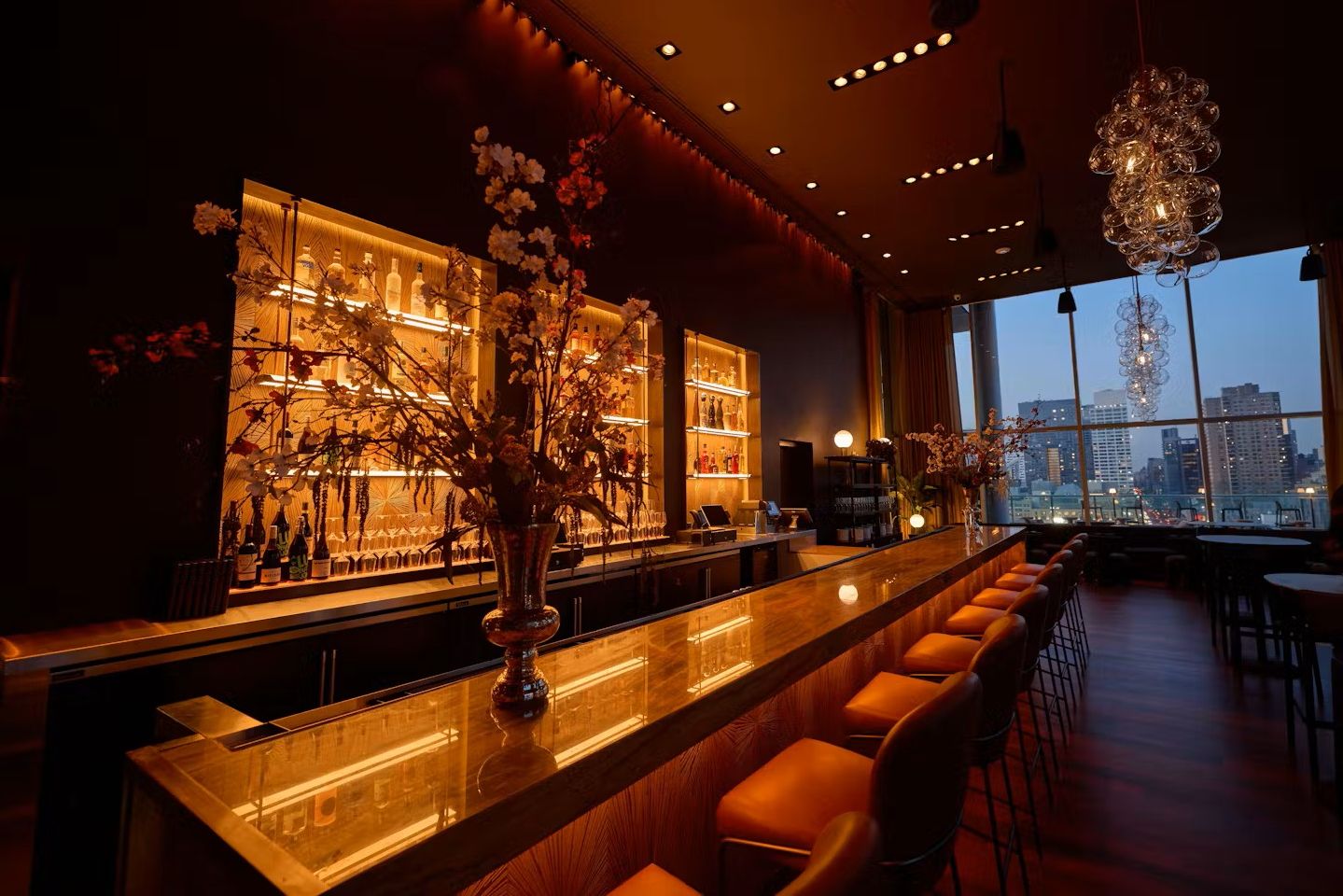 amerika new york city ink48 hotel rooftop bar