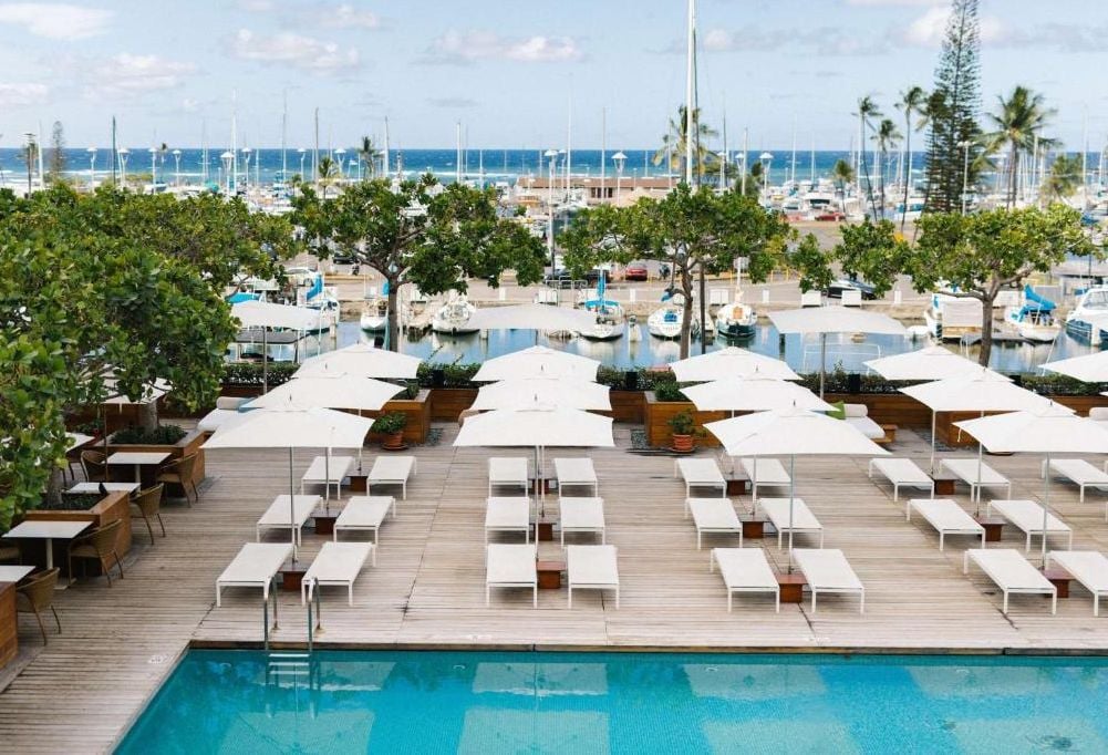 amerika hawaii hilton the modern honolulu zwembad