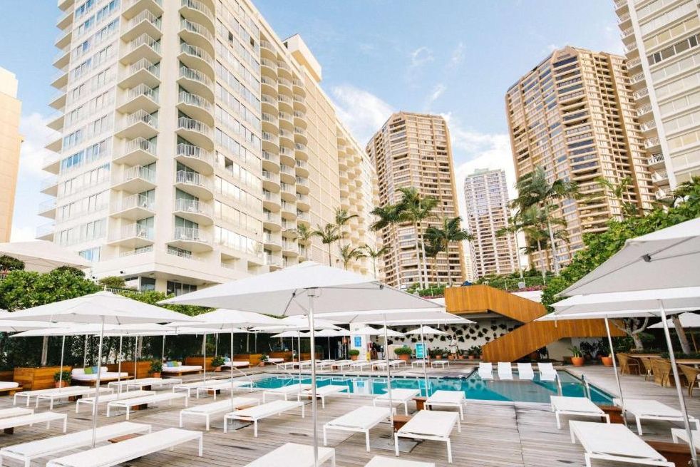amerika hawaii hilton the modern honolulu zwembad