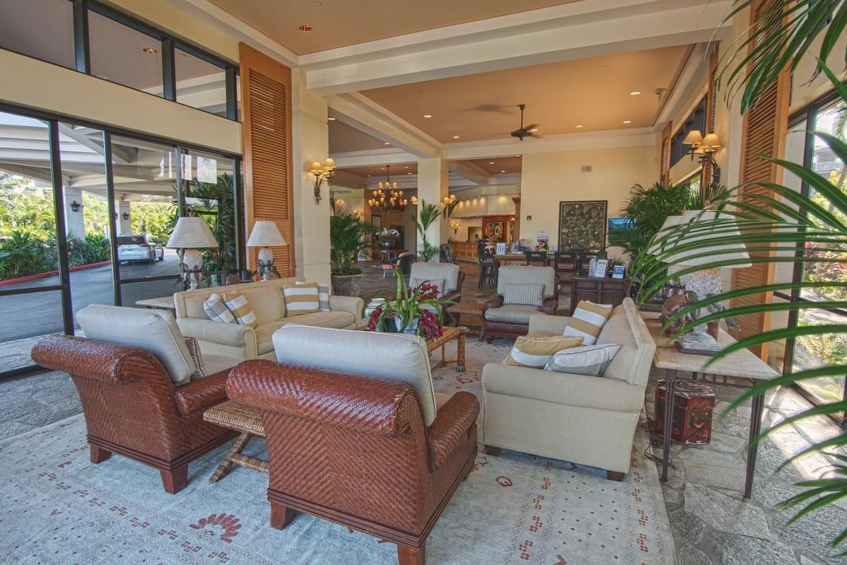 amerika hawaii maui coast hotel lobby