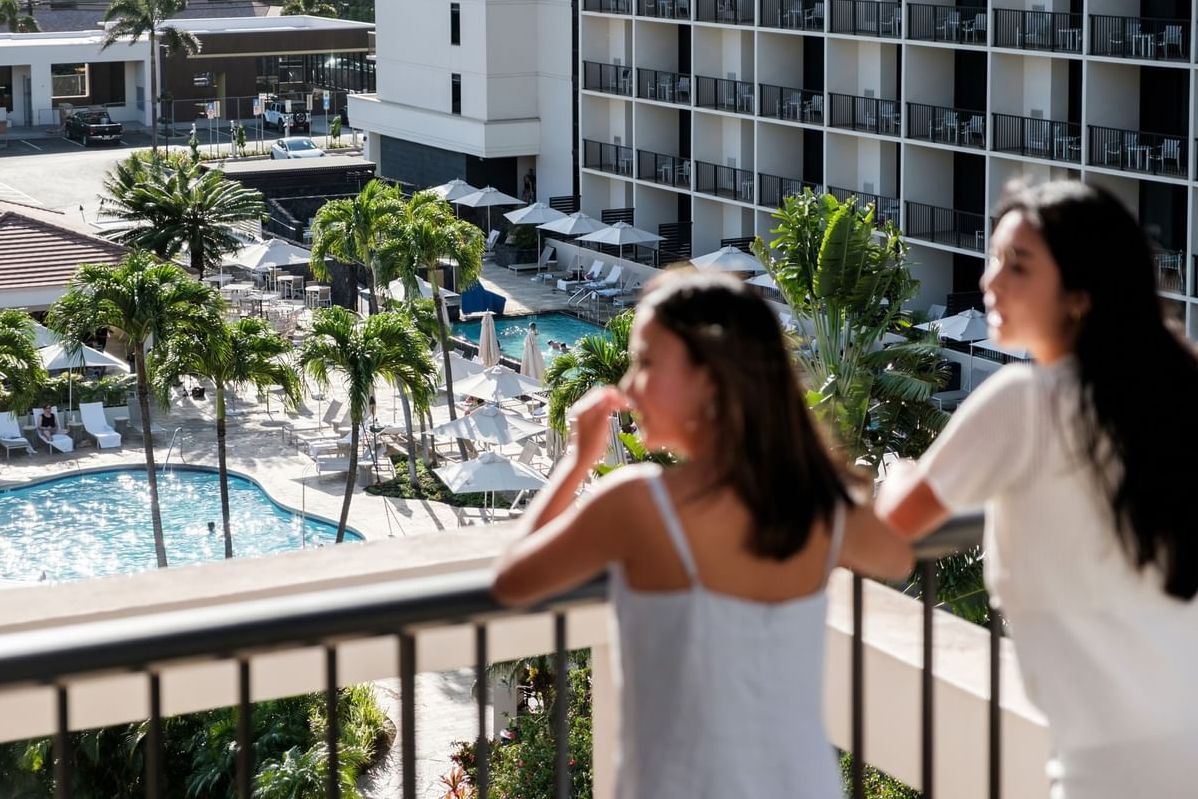 amerika hawaii maui coast hotel zwembad