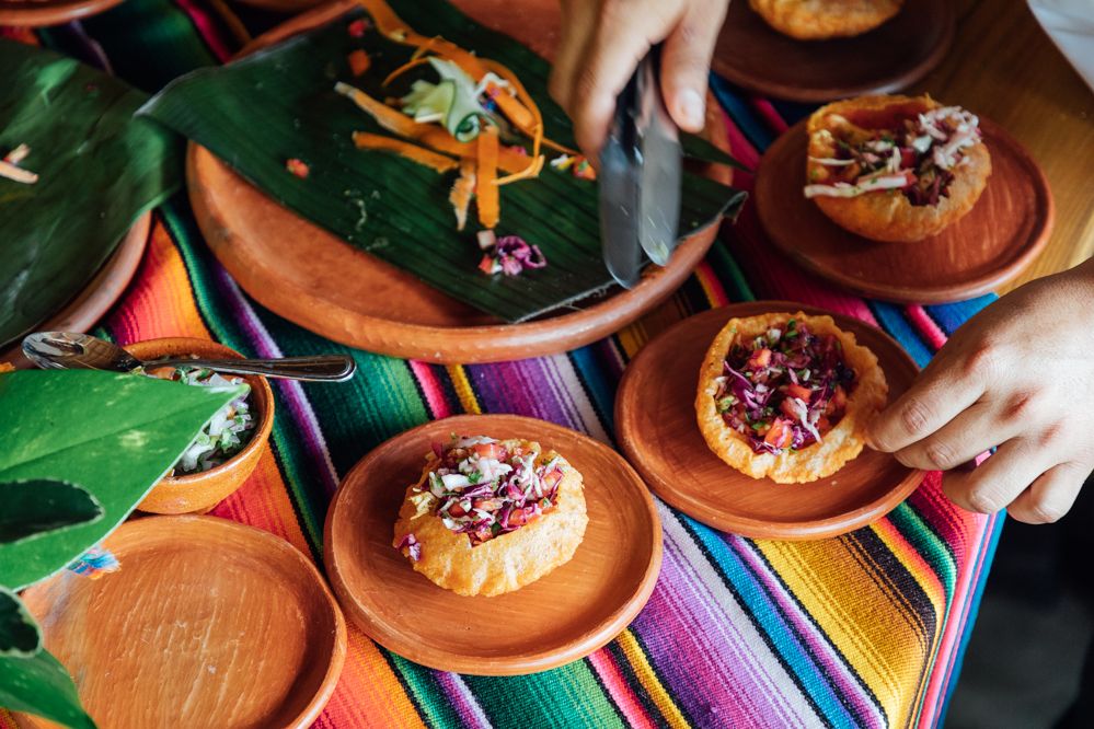 Lokaal gerecht Belize Salbutes