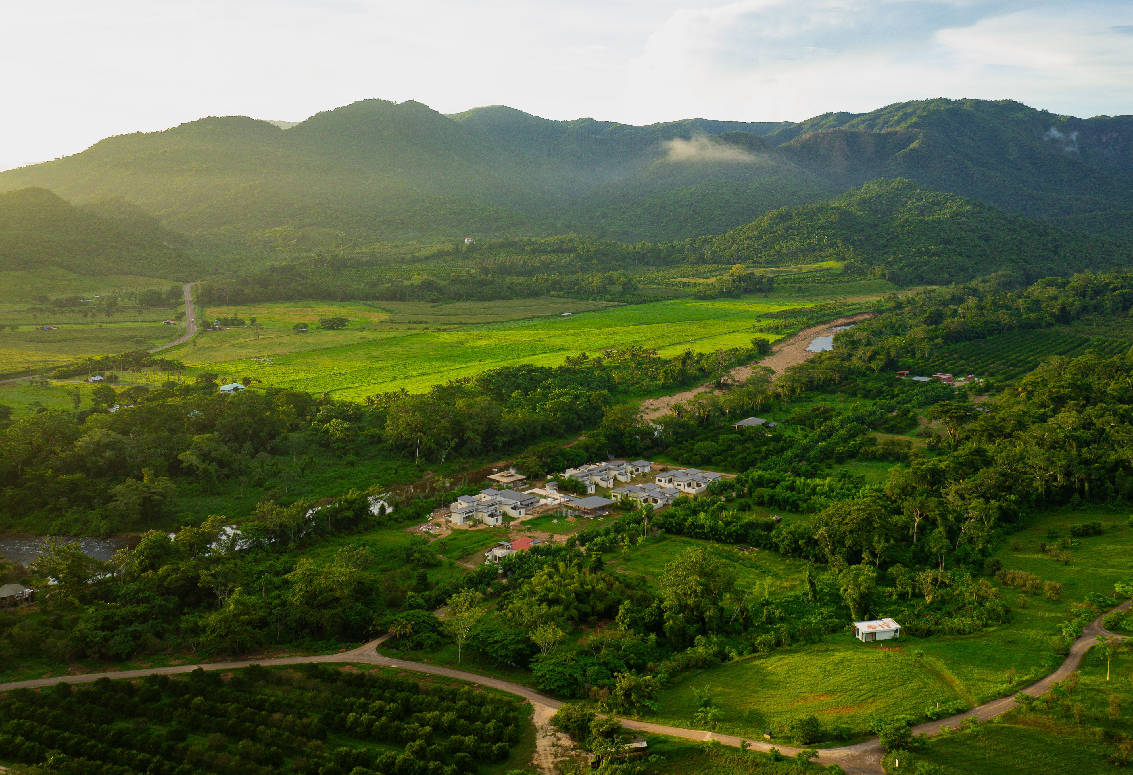Landschap van het Cayo-district