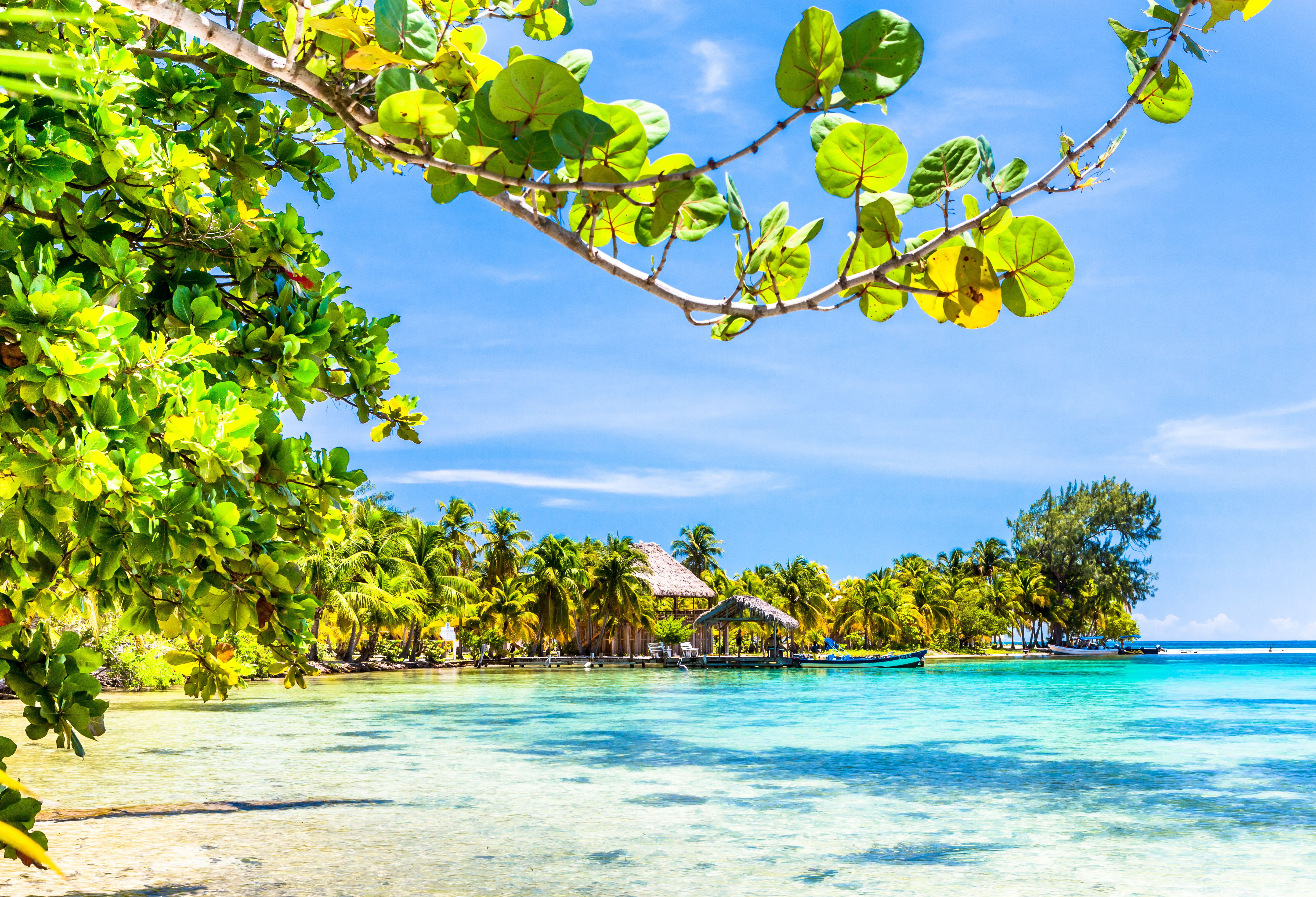 Tropische stranden van Belize