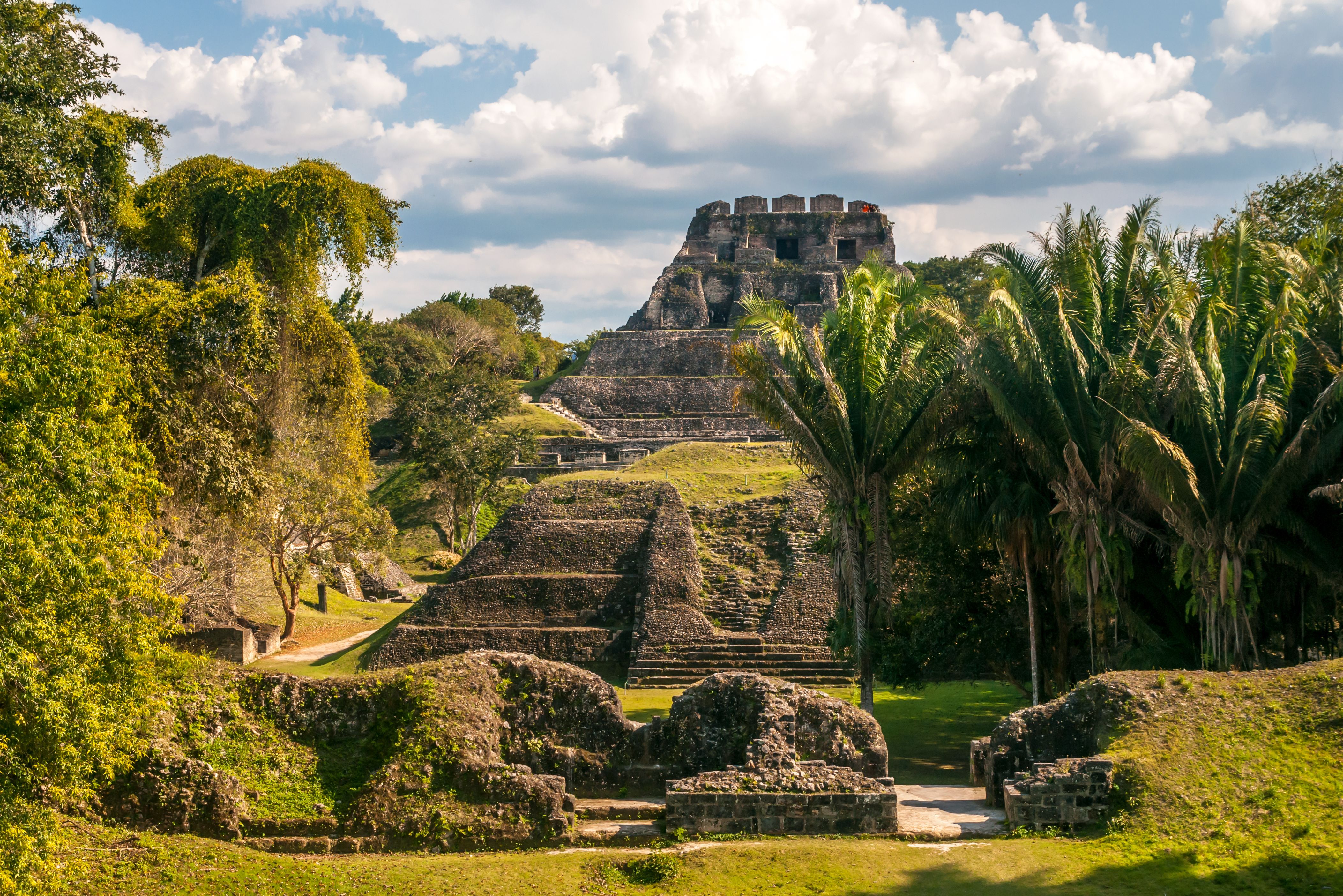 Maya-Stad Xunantunich bij San Ignacio