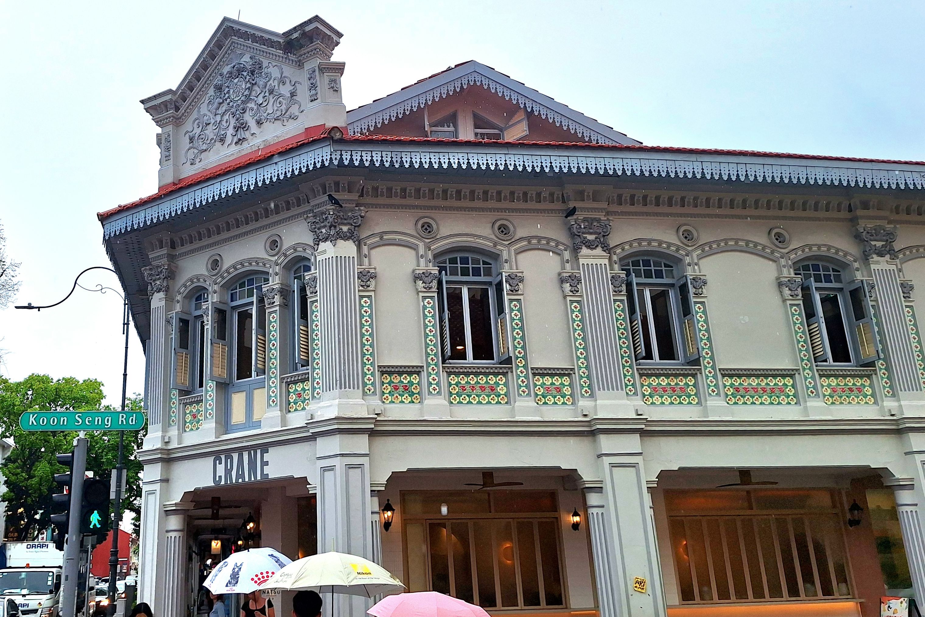 Straatbeeld Joo Chiat Singapore