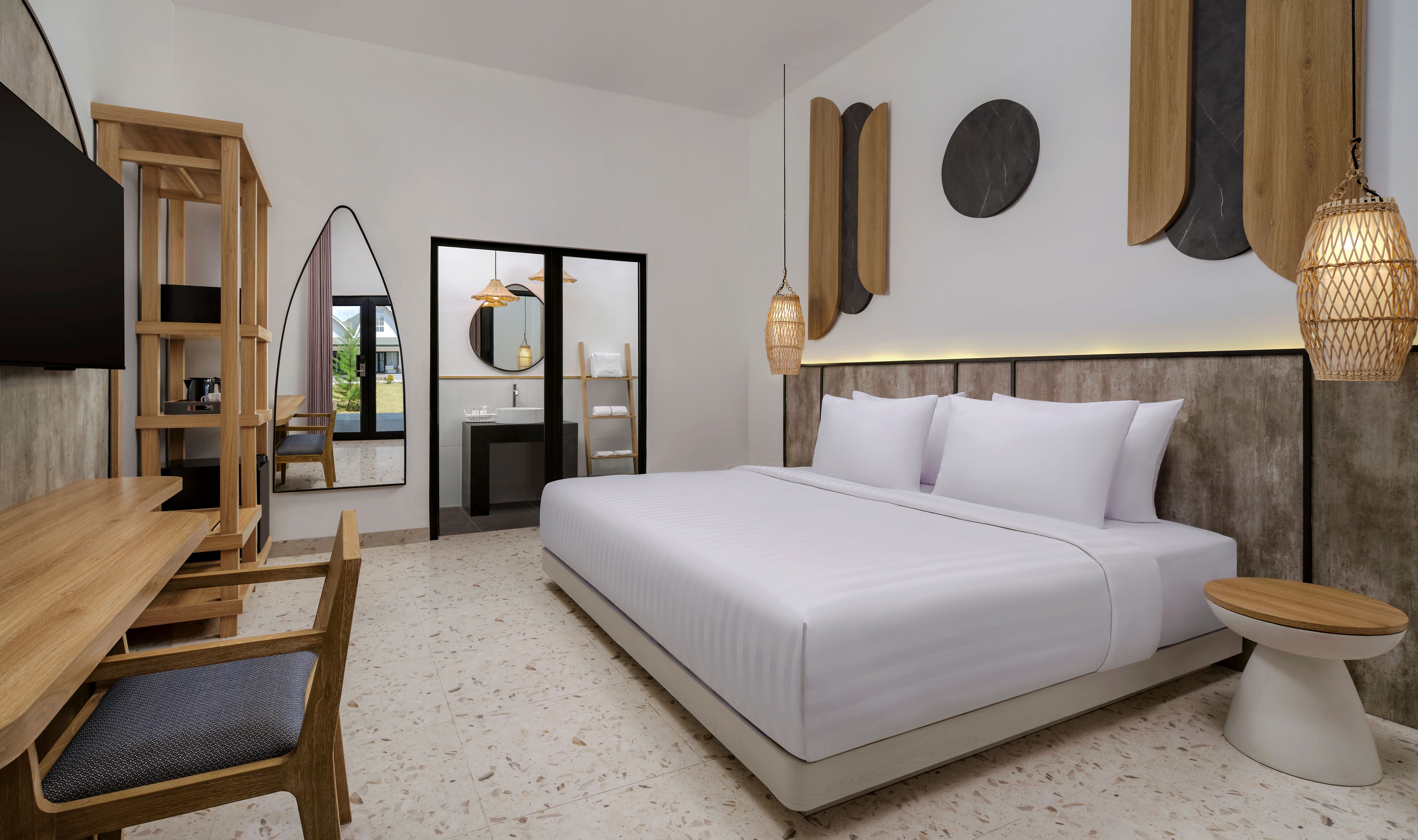 Indonesia Lombok Gili Trawangan Jambuluwuk Oceano Hotel Deluxe Garden Kamer