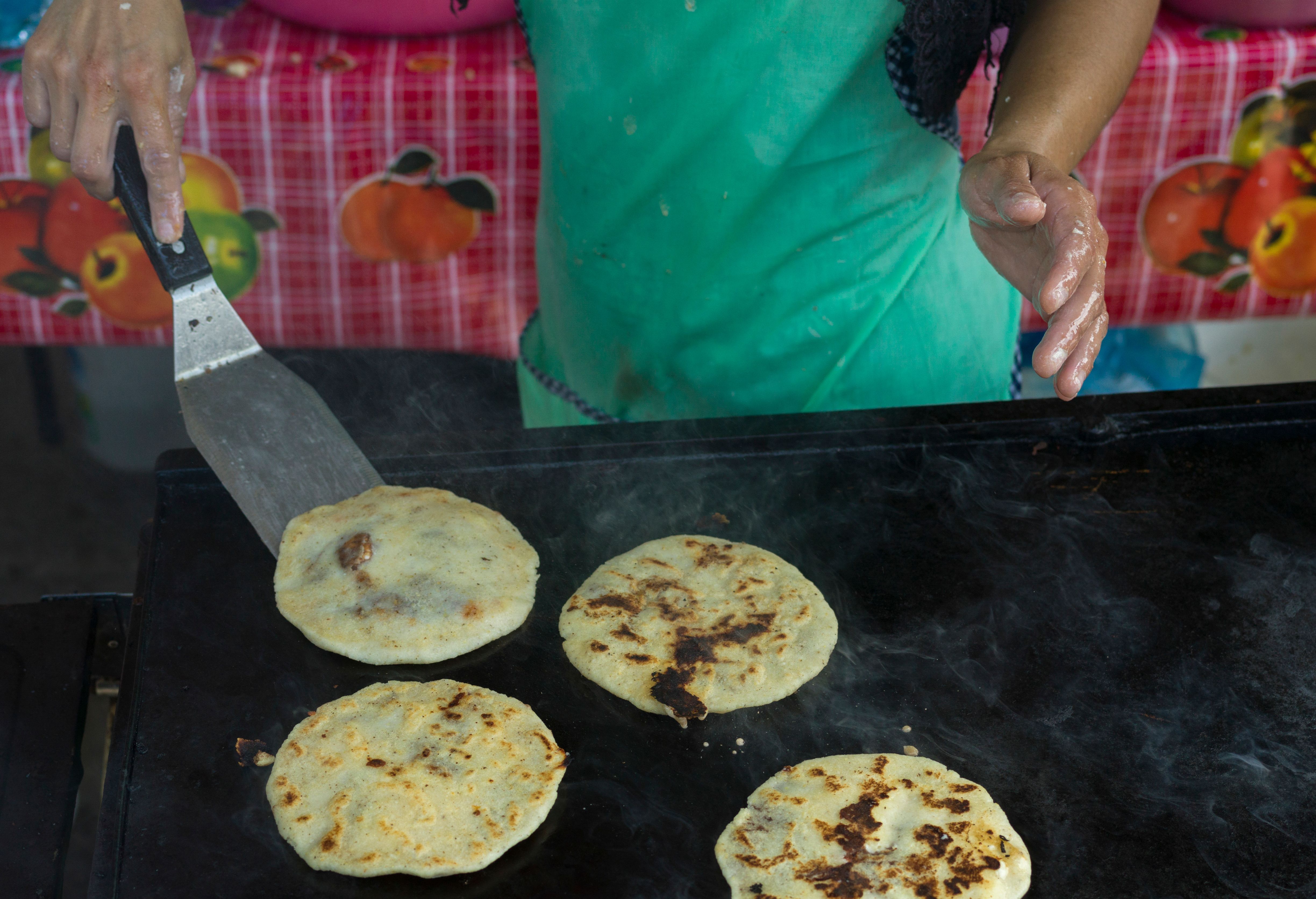 Lokaal gerecht Belize papusas