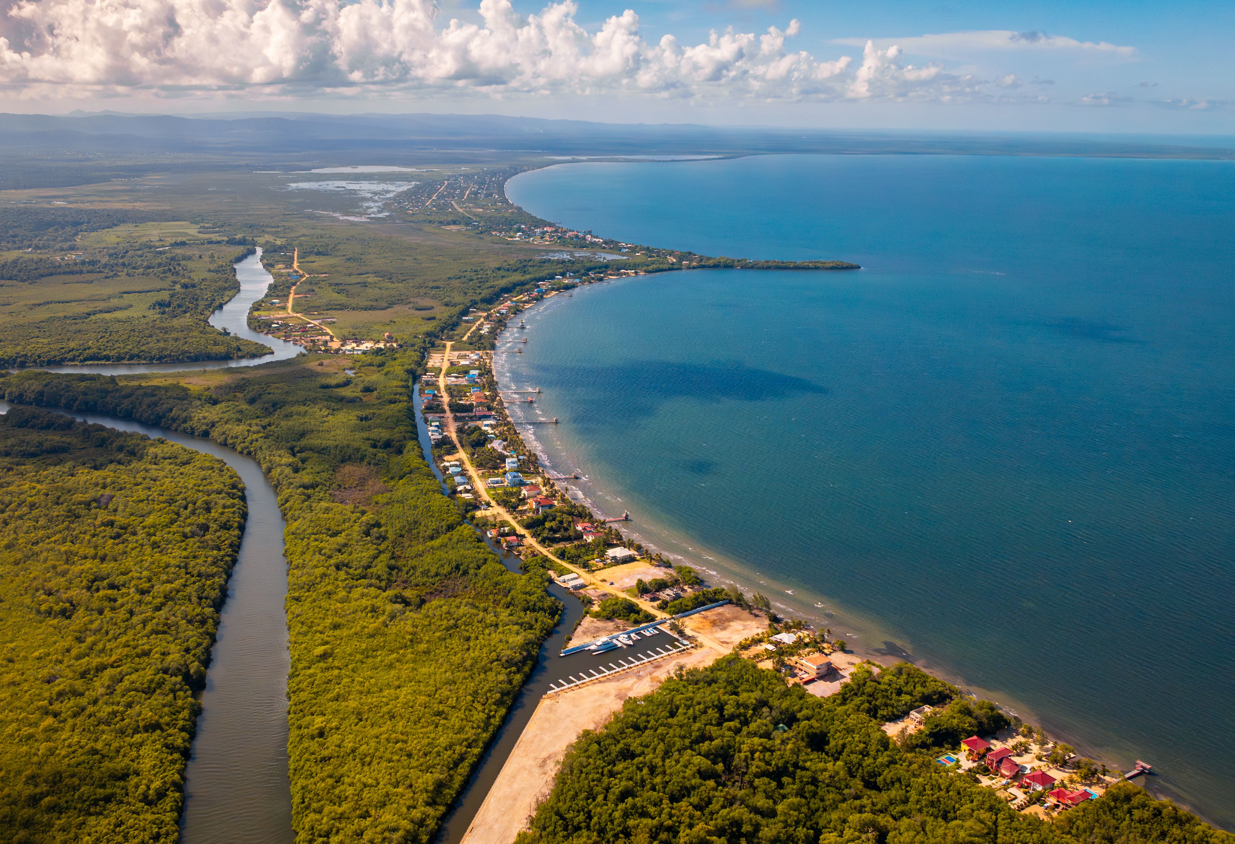 Kuststrook bij Hopkins