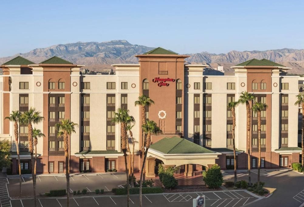 USA Las Vegas Hampton Inn Tropicana Facade