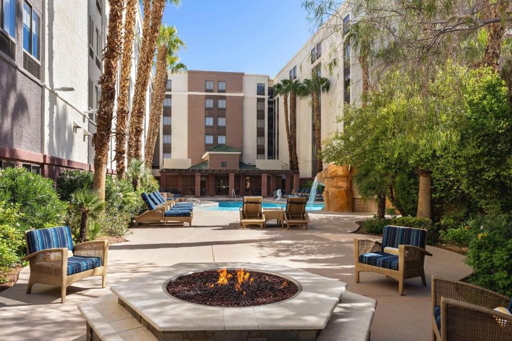 USA Las Vegas Hampton Inn Tropicana Zwembad