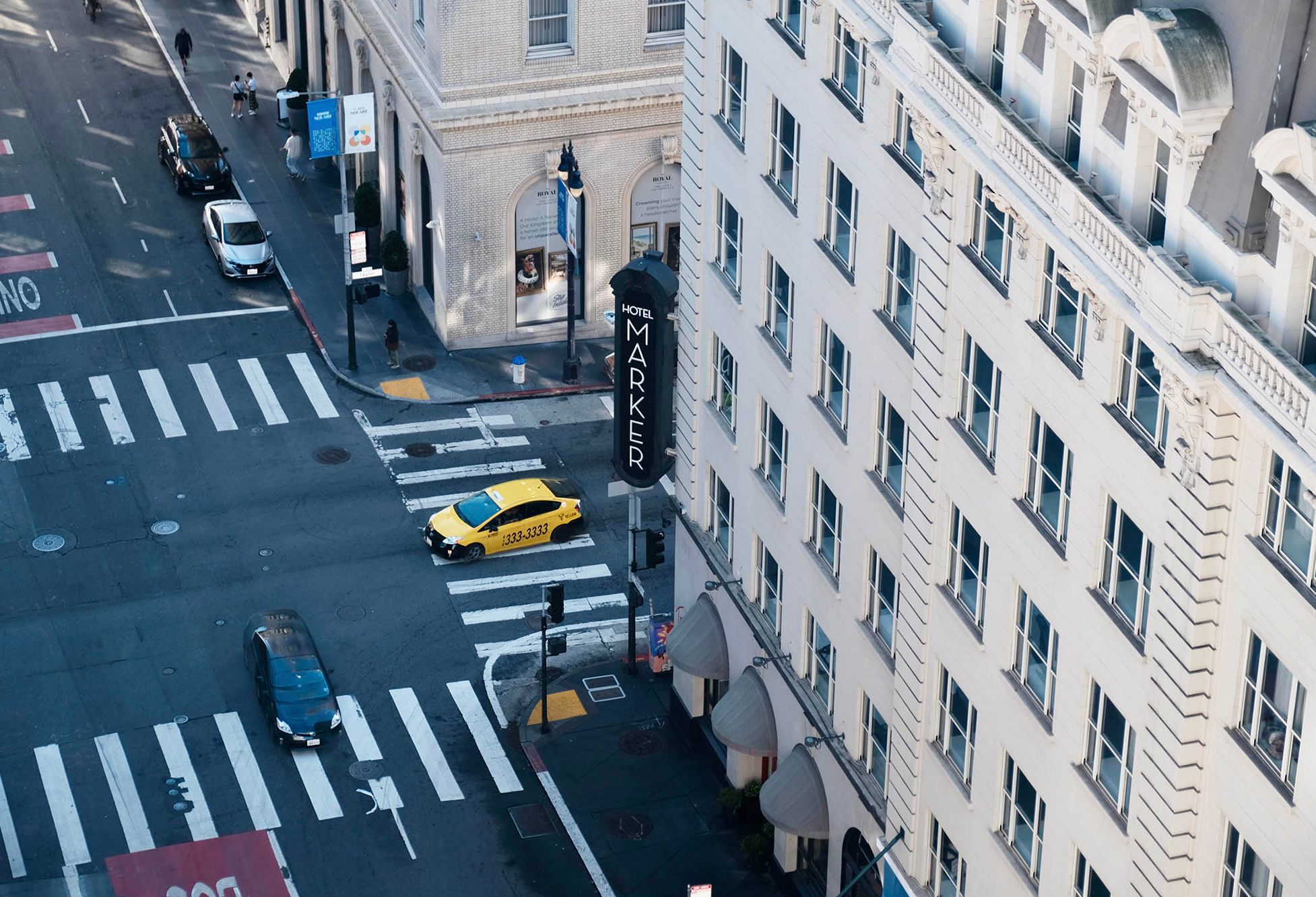 Amerika San Francisco The Marker Facade
