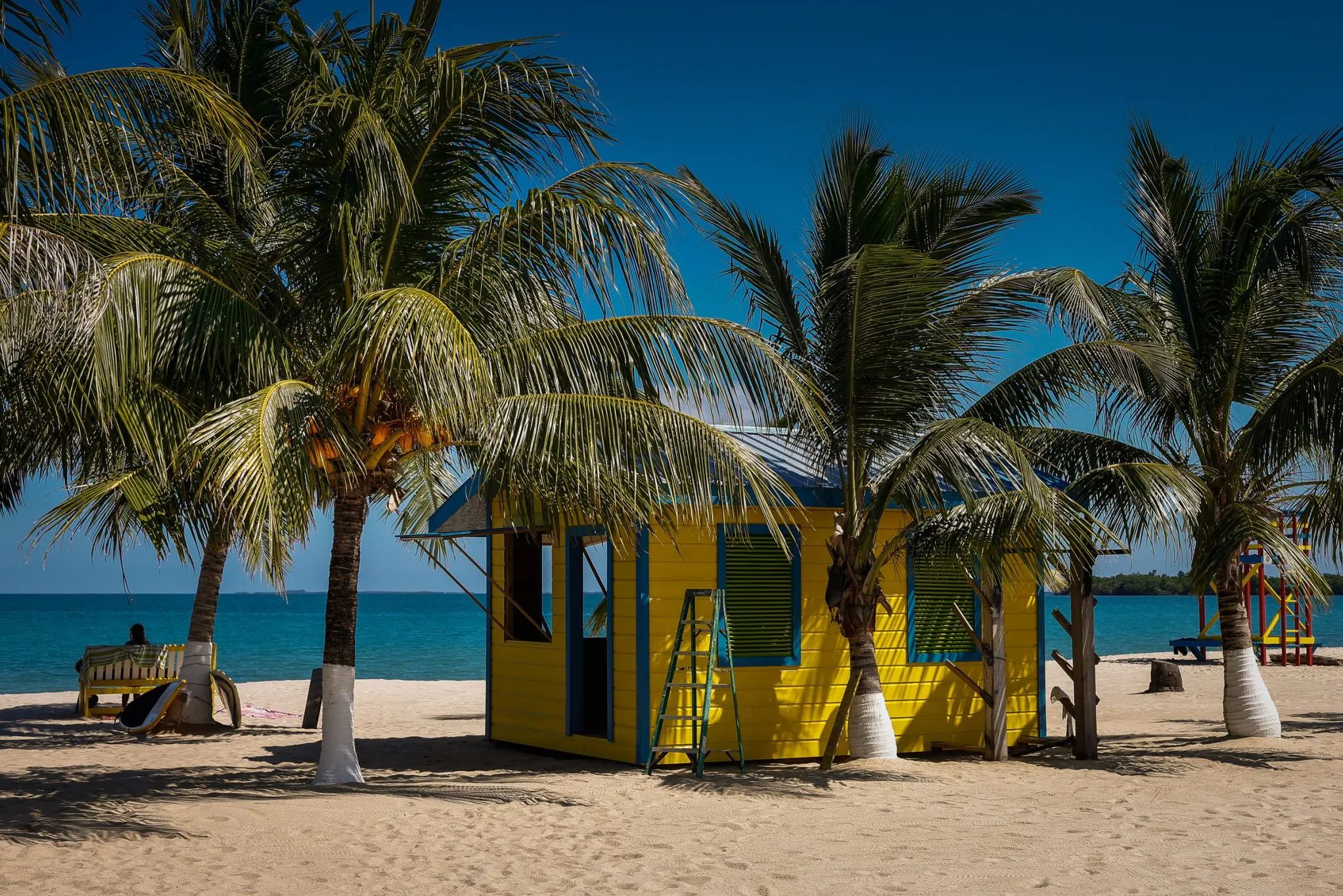 Belize Placencia Turtle Inn Strand Placencia