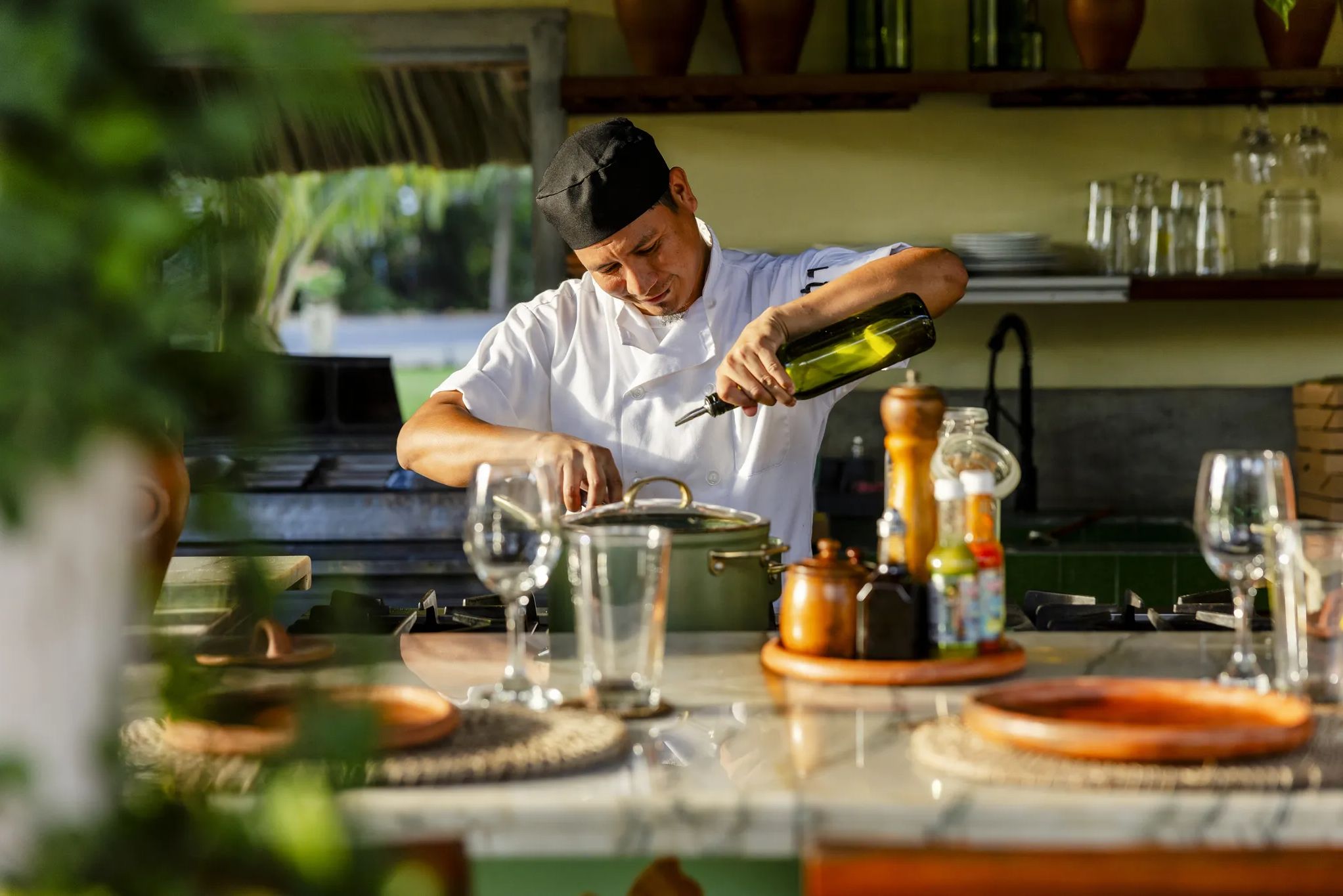 Belize Placencia Turtle Inn Restaurant