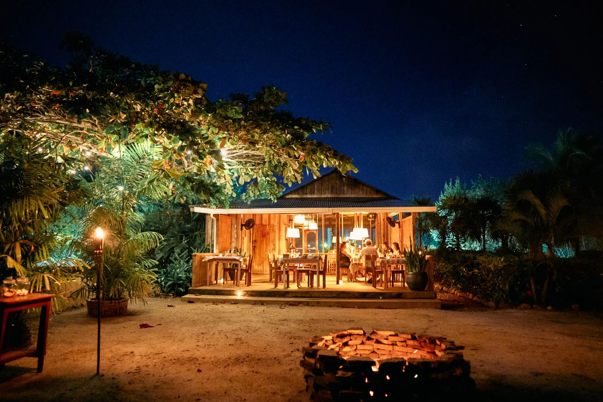 Belize Placencia Turtle Inn Restaurant