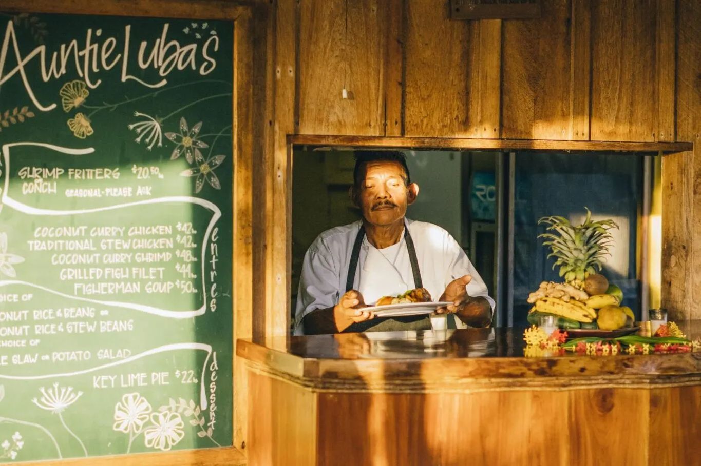 Belize Placencia Turtle Inn Restaurant