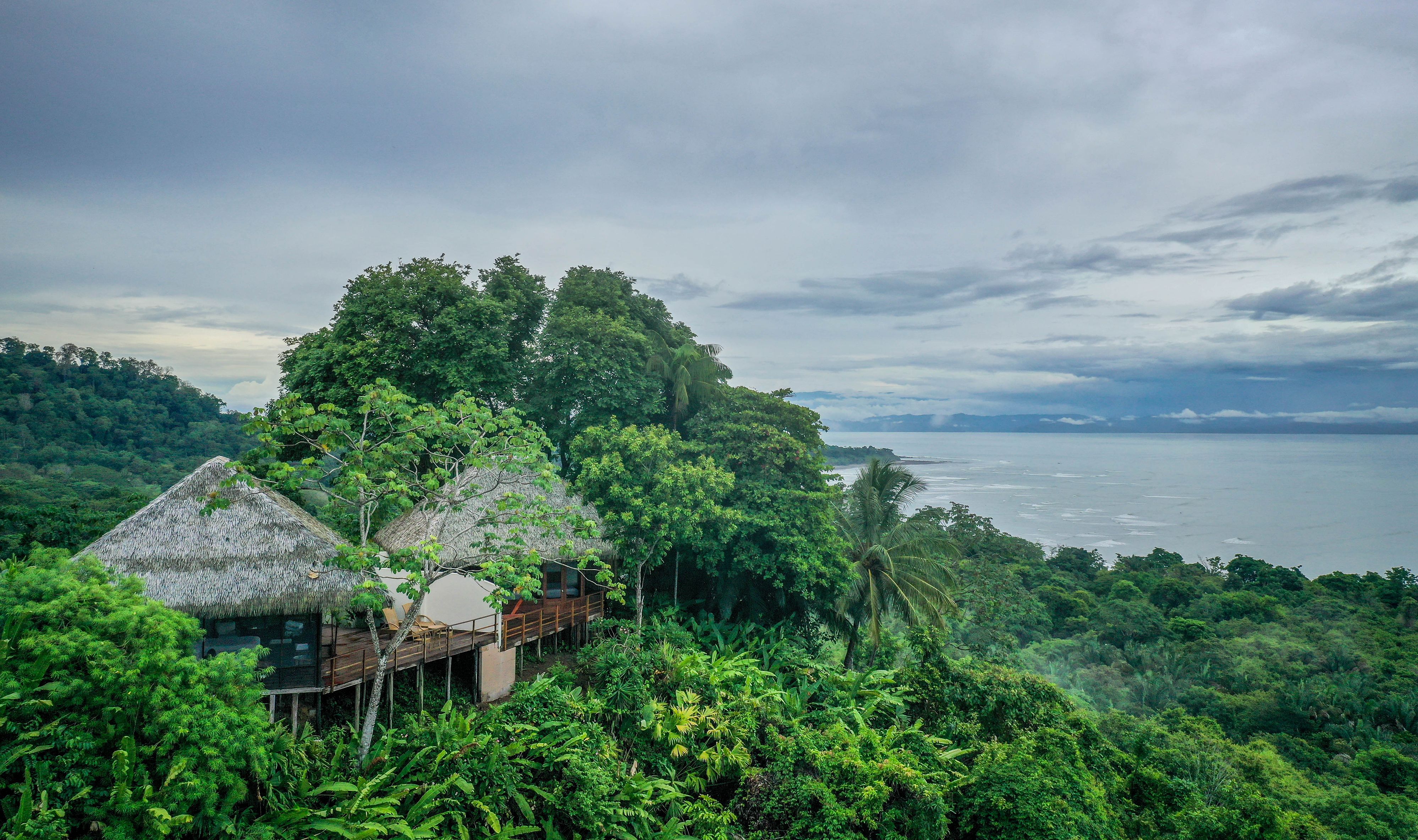 Costa Rica Puerto Jimenez Lapa Rios Lodge Deluxe Bungalow Ocean View
