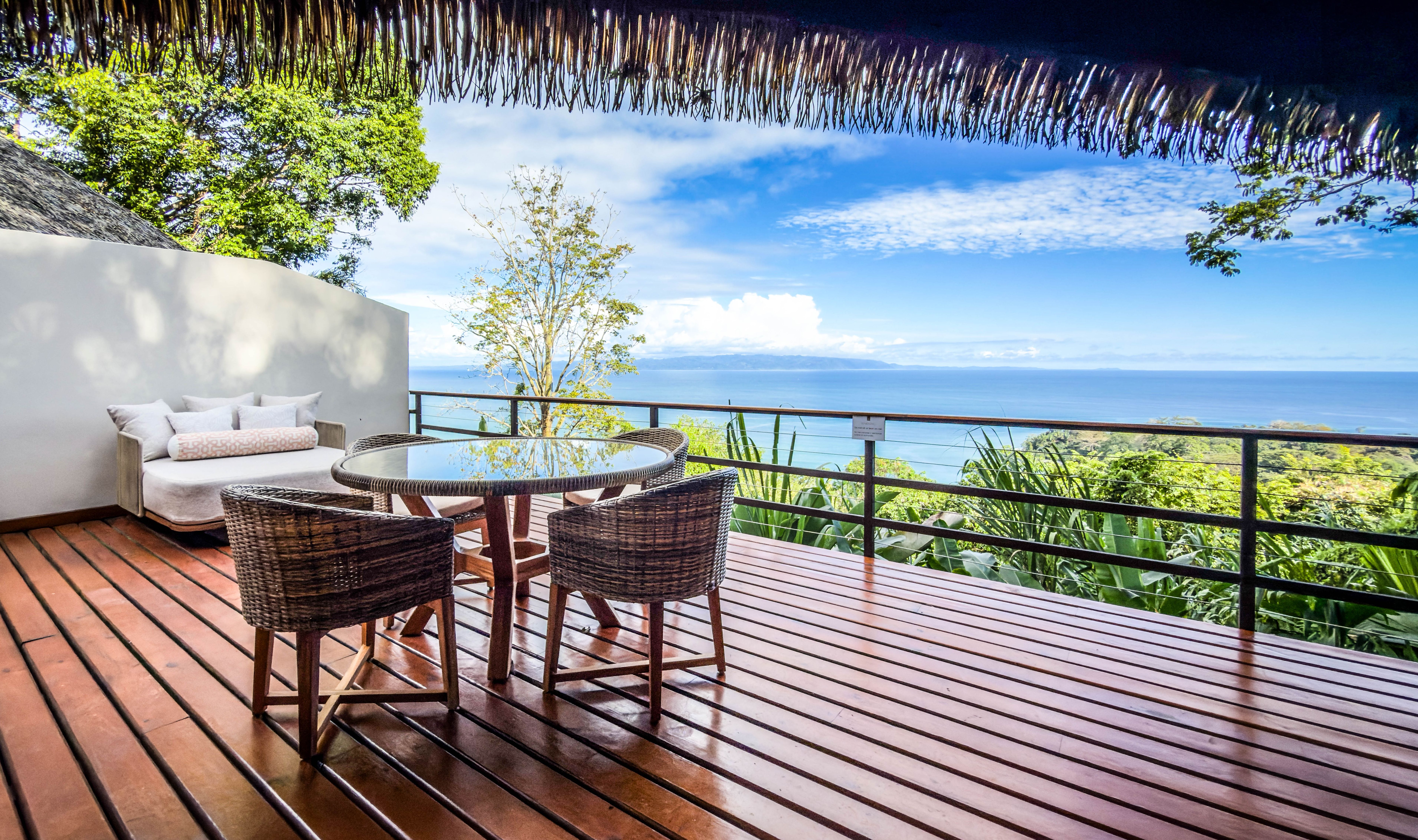 Costa Rica Puerto Jimenez Lapa Rios Lodge Deluxe Bungalow Ocean View