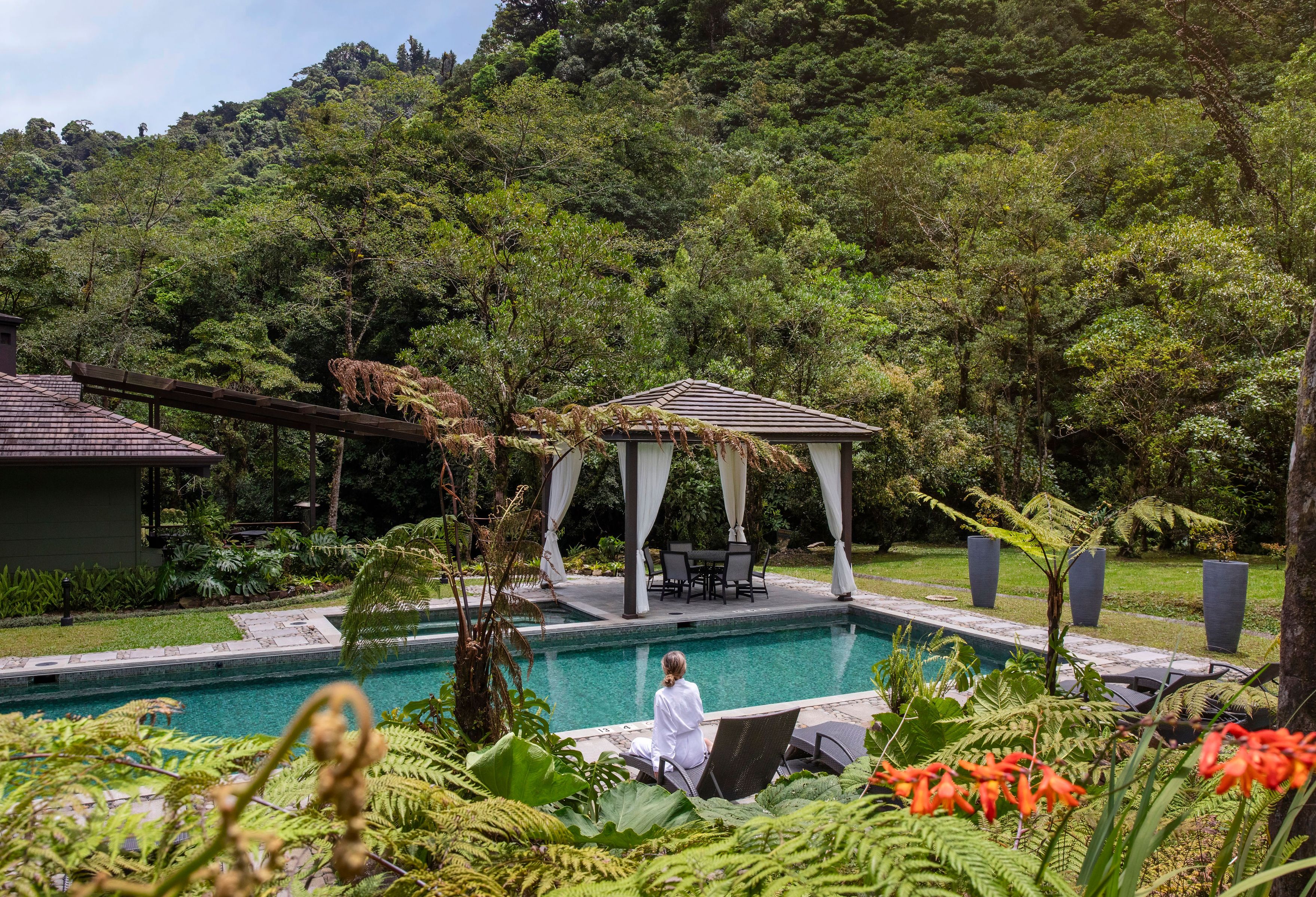 El Silencio Lodge en Spa zwembad