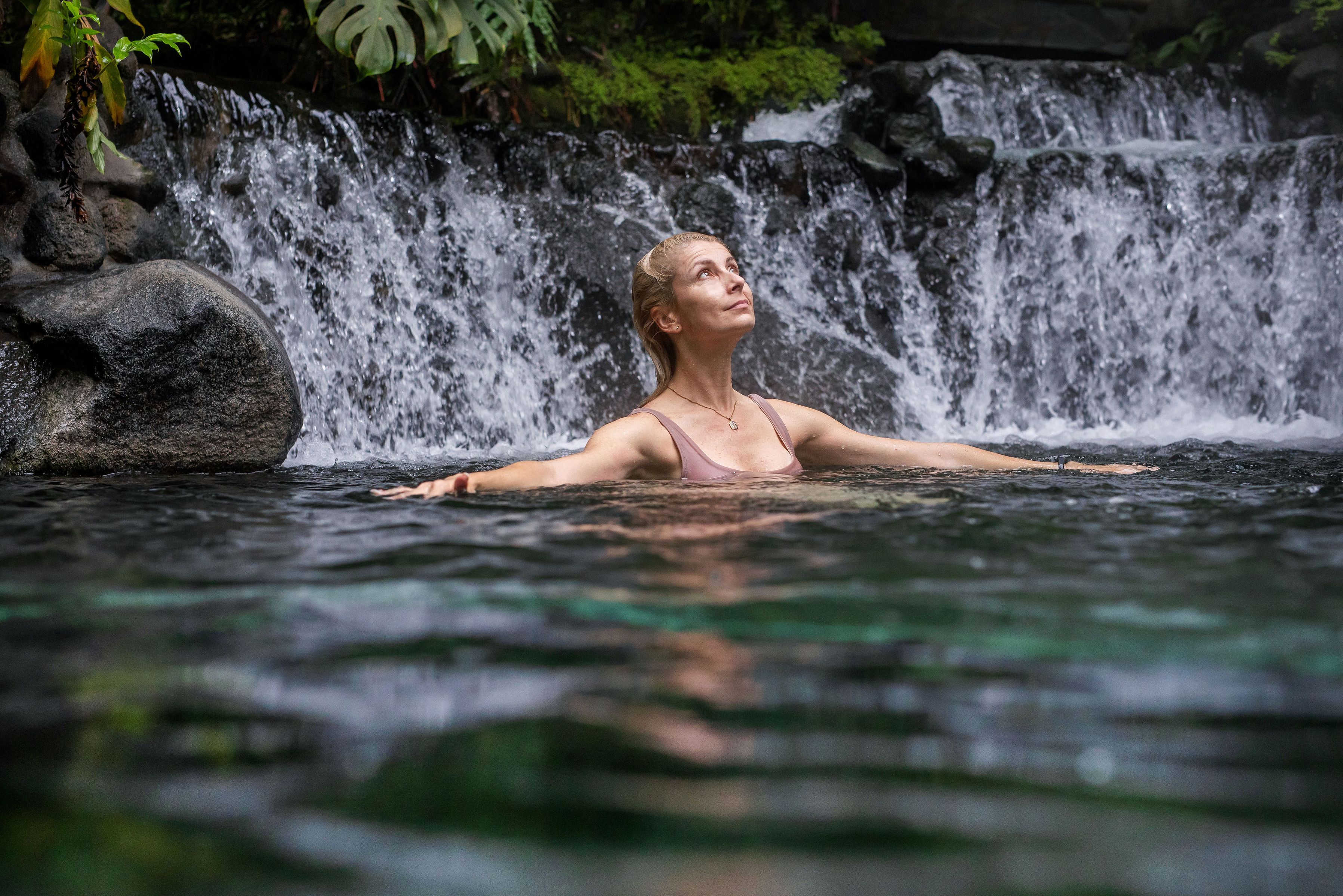 Costa Rica La Fortuna Tabacon Resort Thermale baden