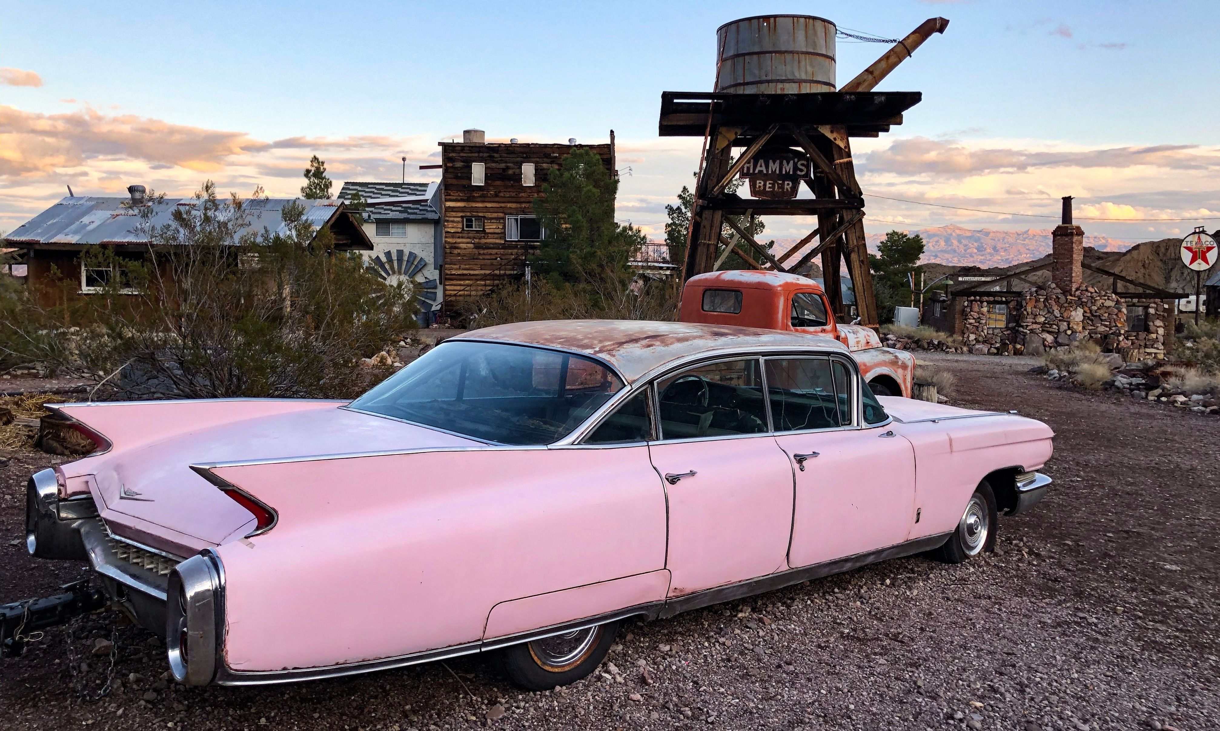 Amerika-Nevada-Nelson-Ghost-Town-