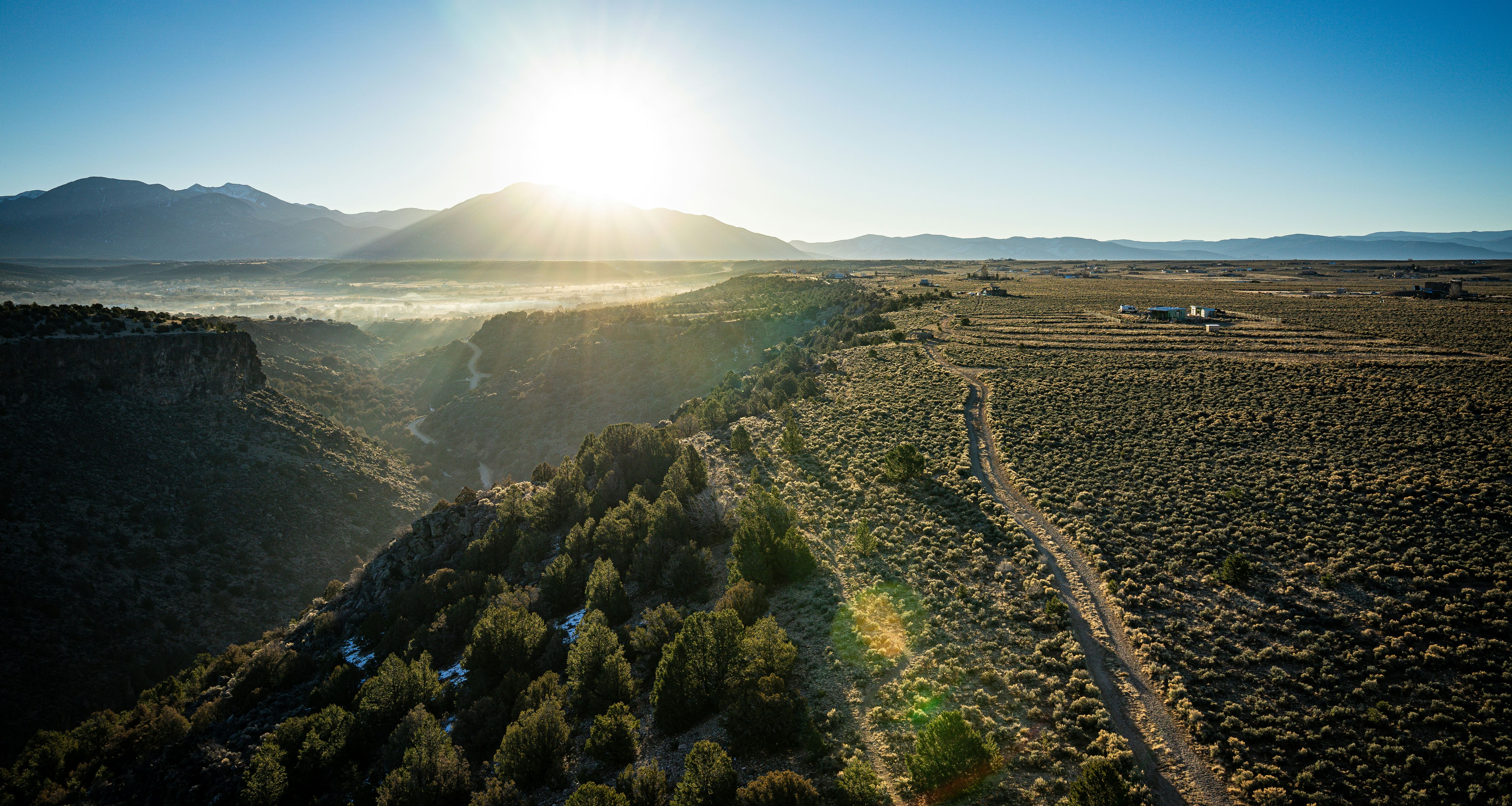 Amerika-Rio-Grande-Gorge