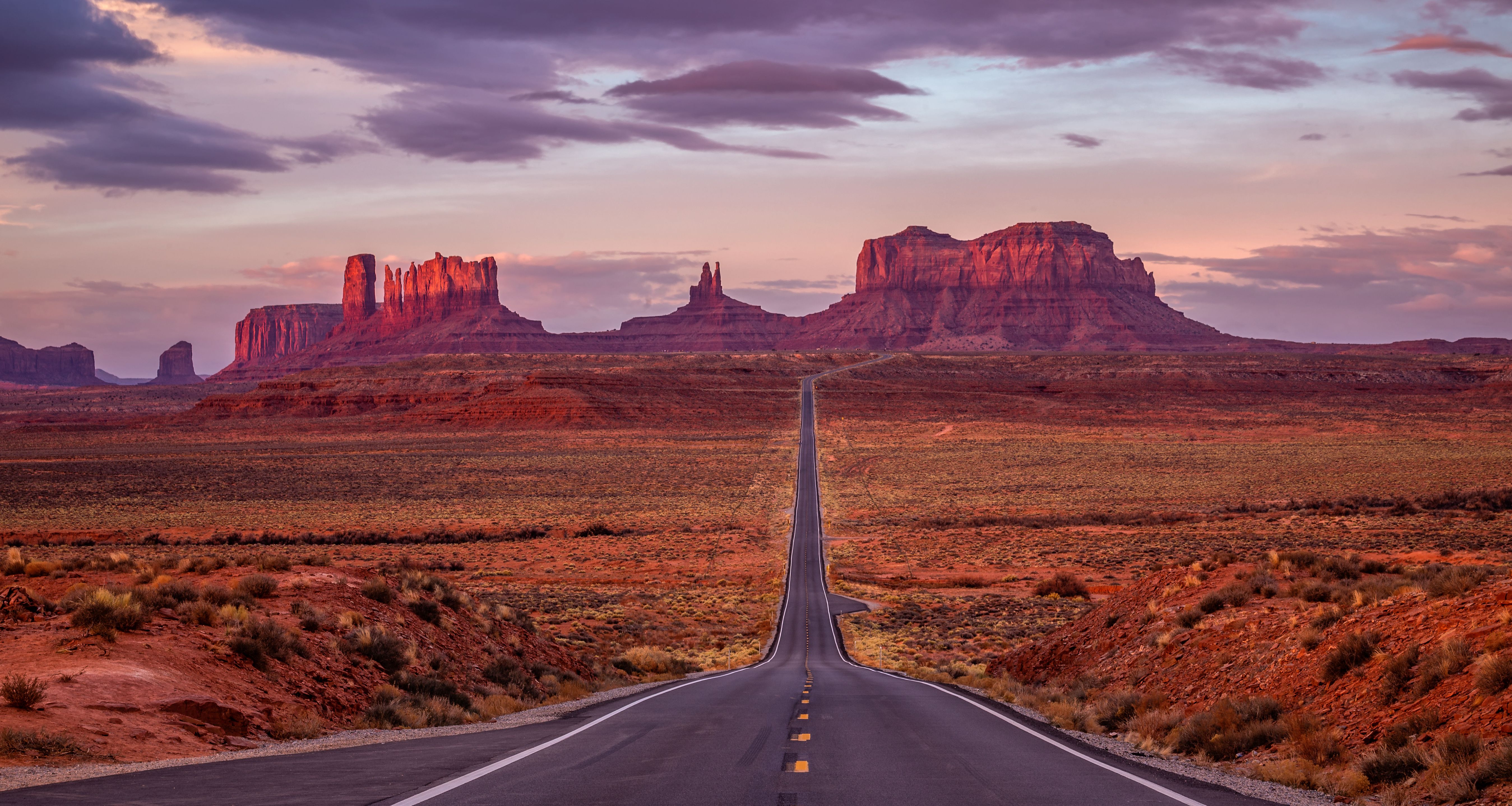 amerika-arizona-monument-valley-weg