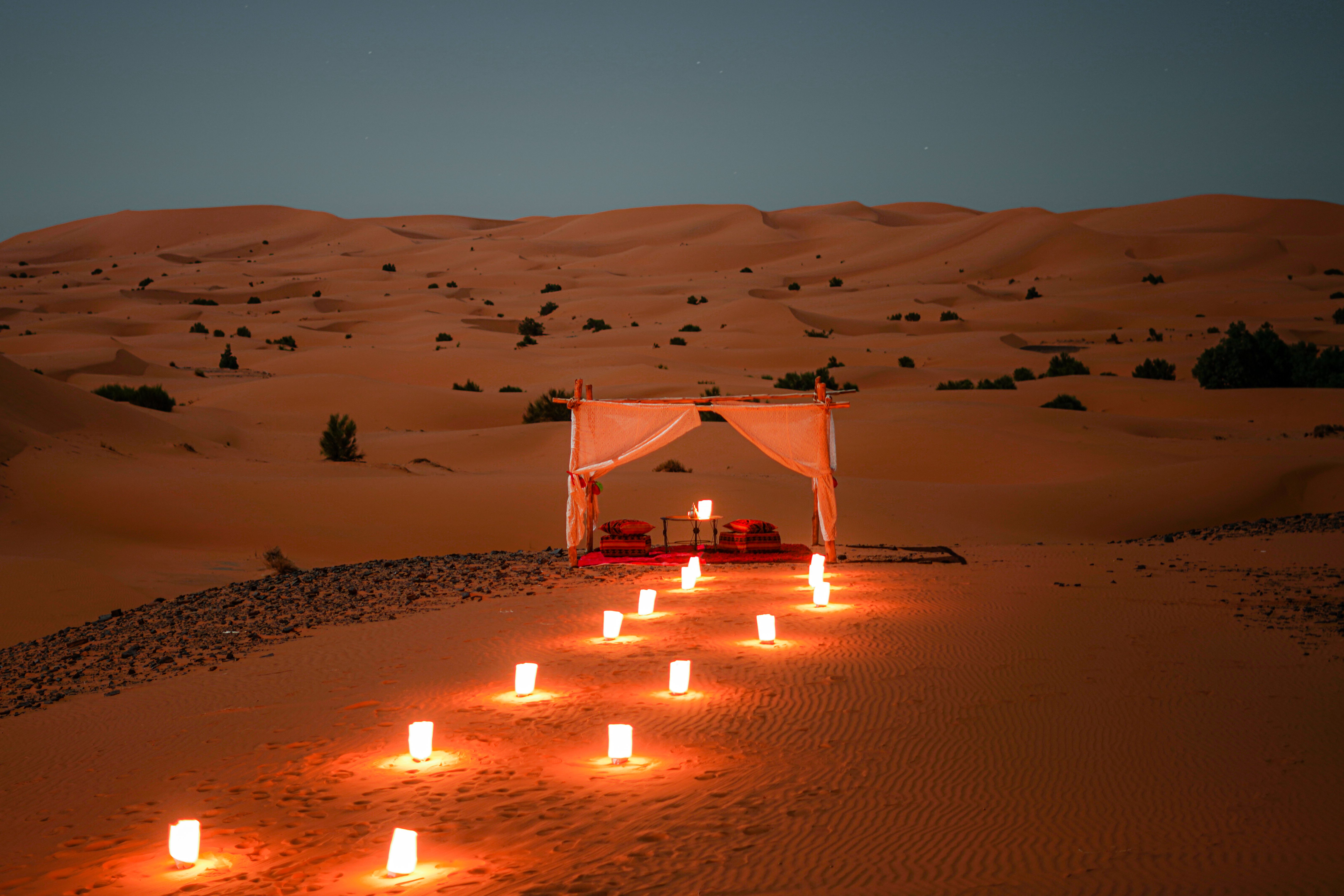Marokko-Merzouga-Erg-Chebbi-Luxury-Desert-Camp-Royal-Tent-Bivouac-3