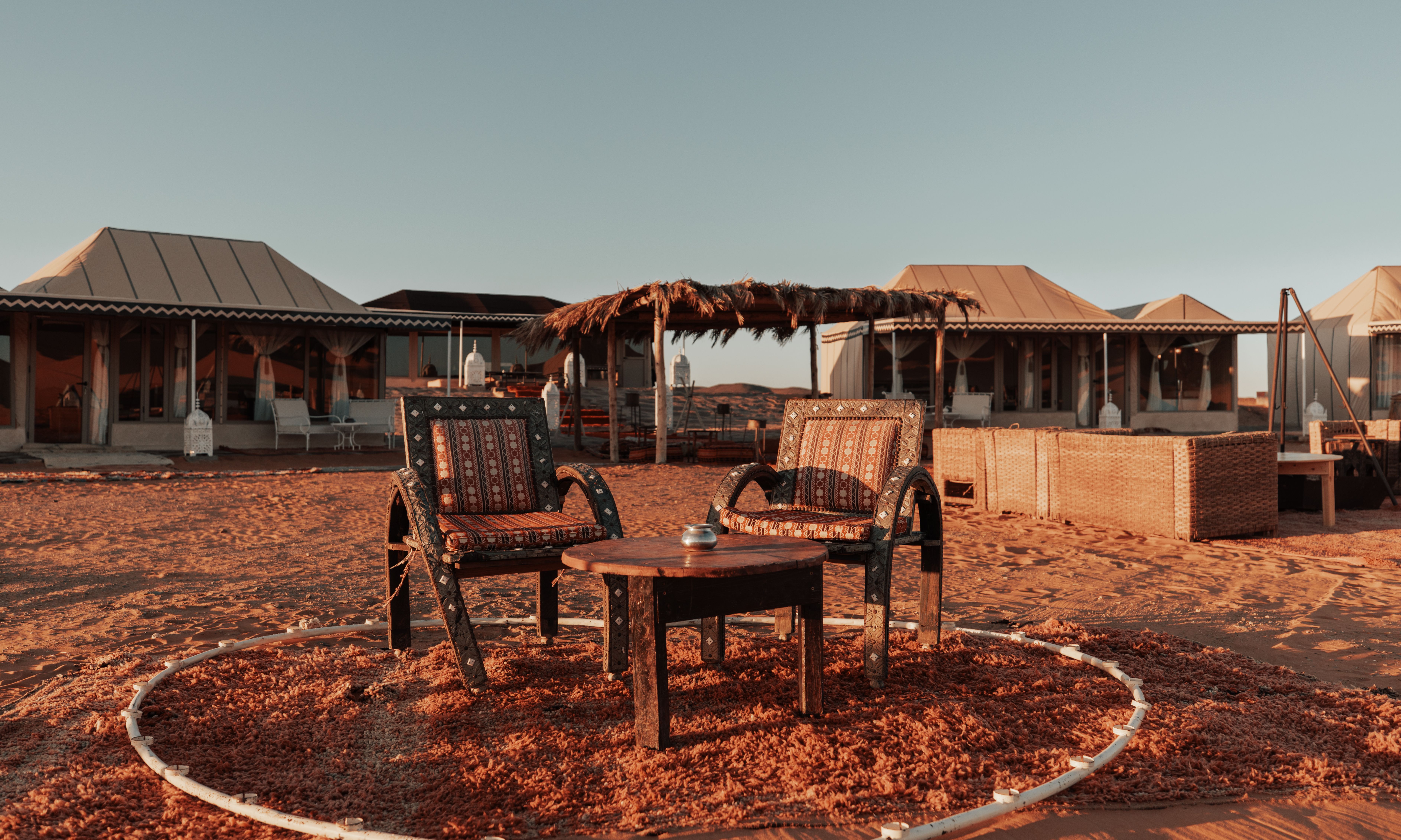 Marokko-Merzouga-Erg-Chebbi-Luxury-Desert-Camp-Superior-en-private-camp-8