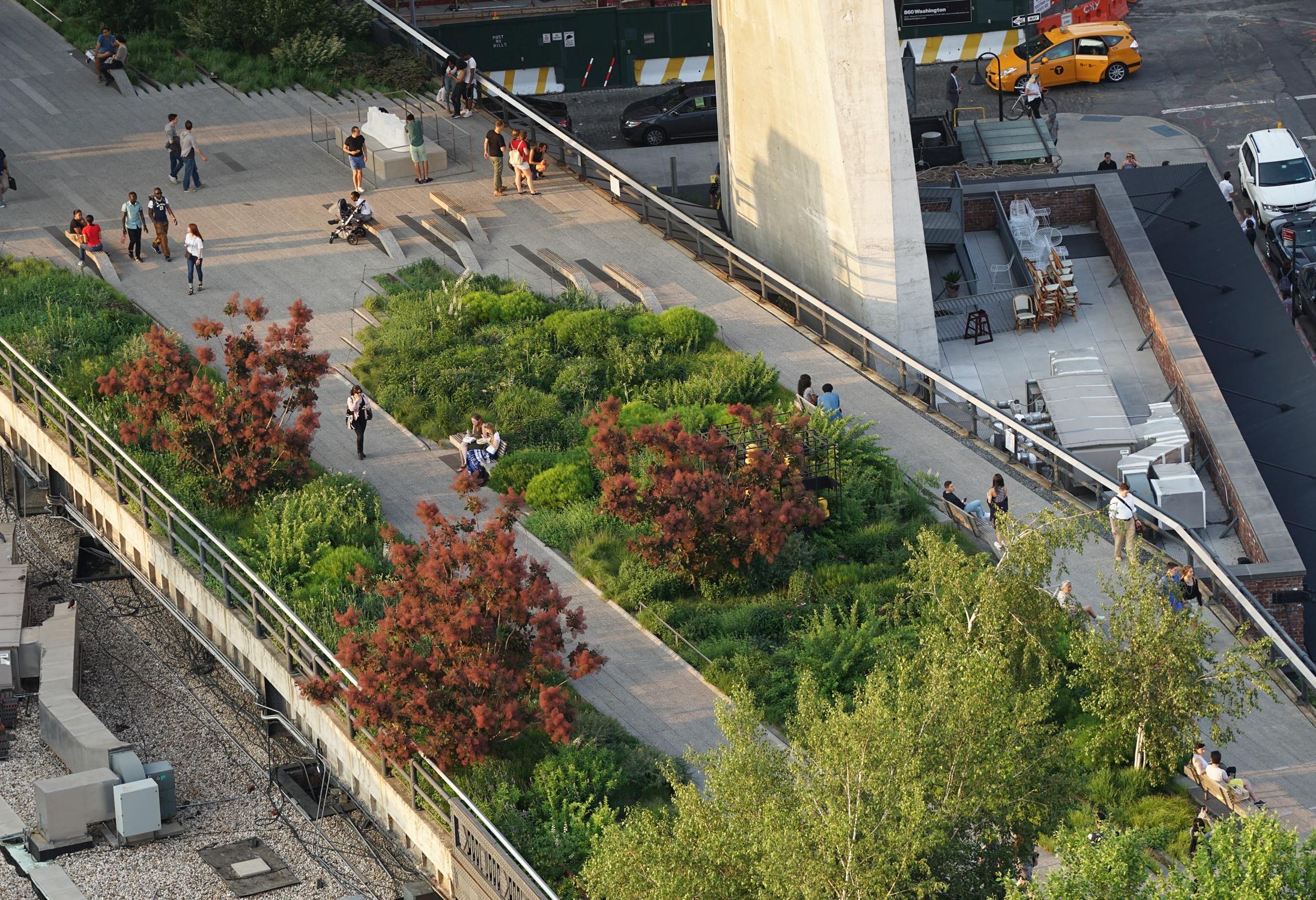 Amerika New York The High Line