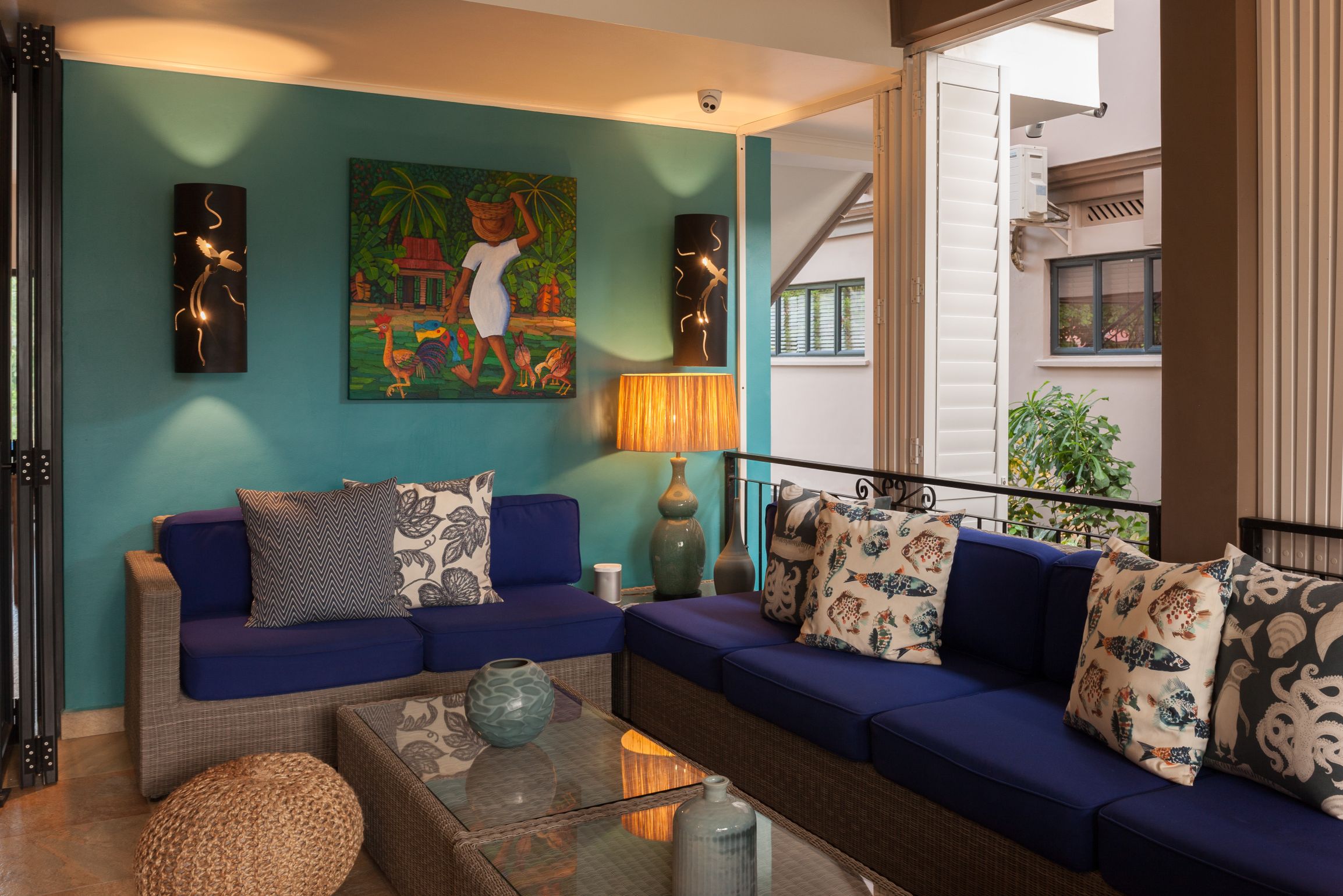 Lounge in het hotel