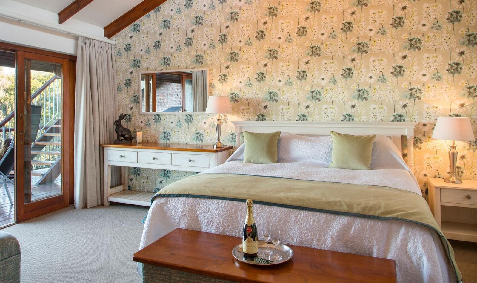 Zuid-Afrika Tsitsikamma Tuinroute The Fernery Premier Suite Ocean View
