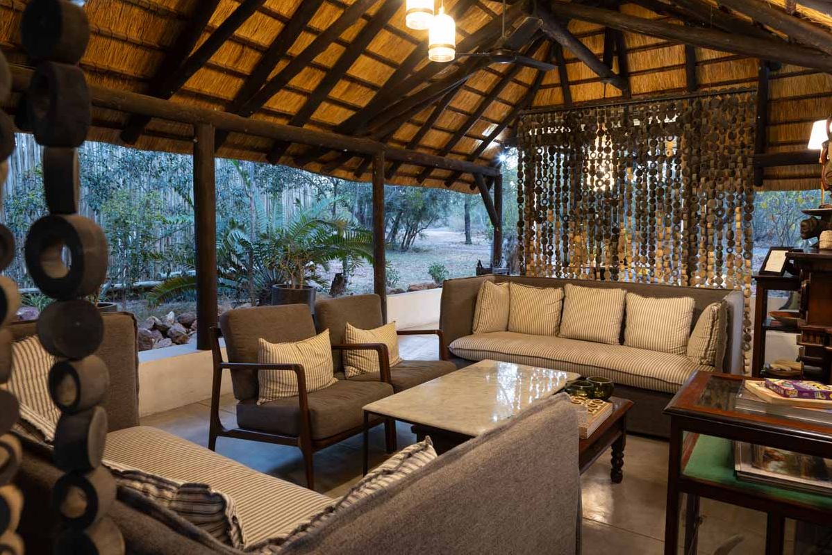 Lounge in de lodge