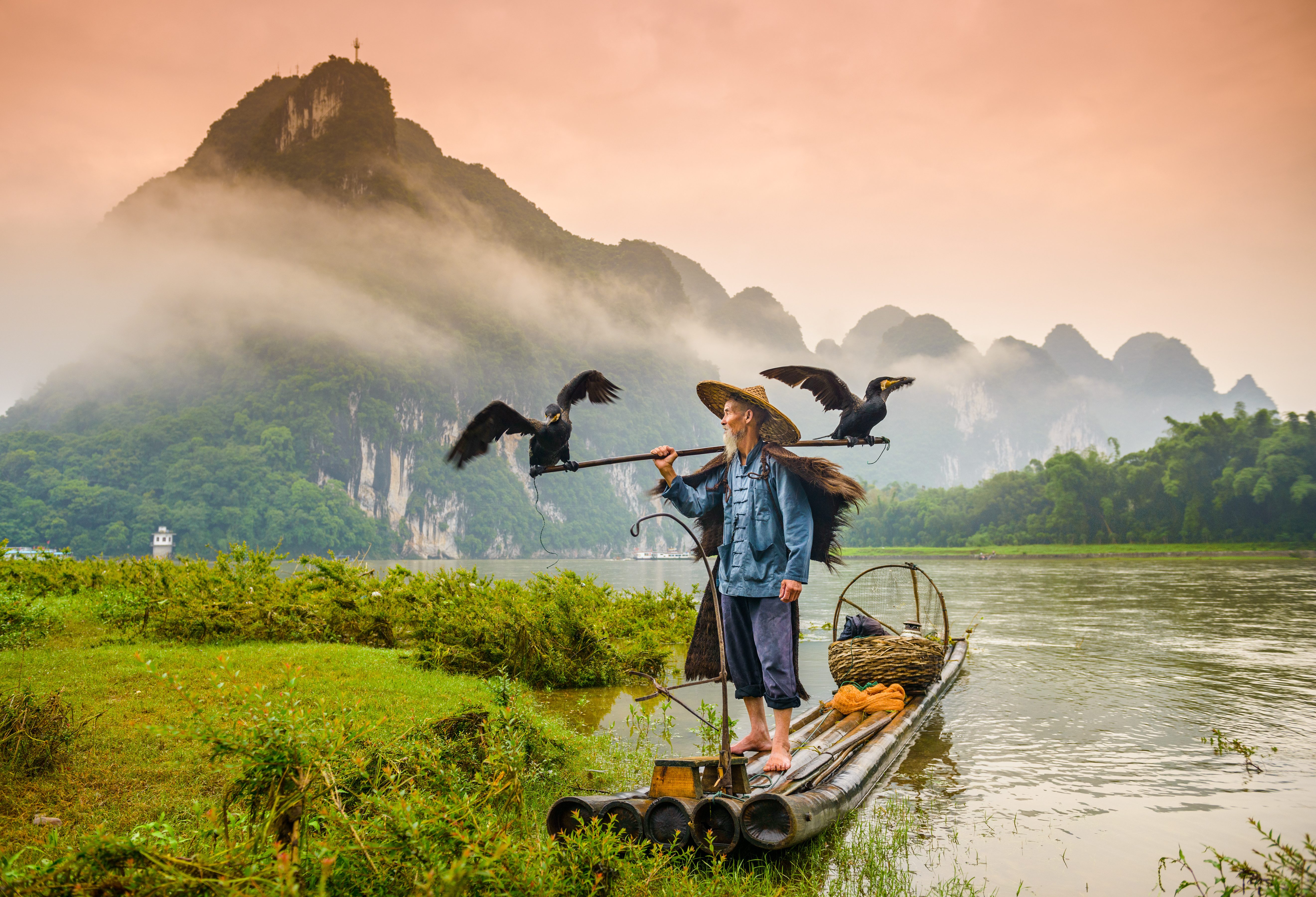 Li rivier in Guilin China