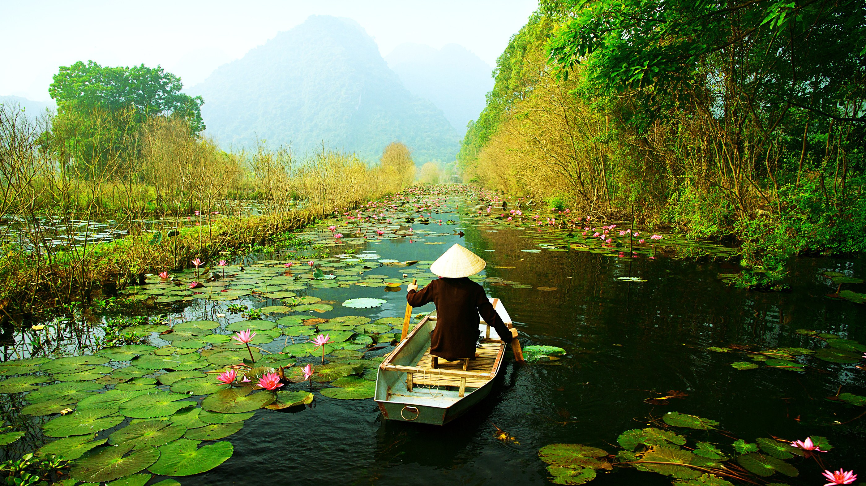 Parfum rivier in Hue Vietnam