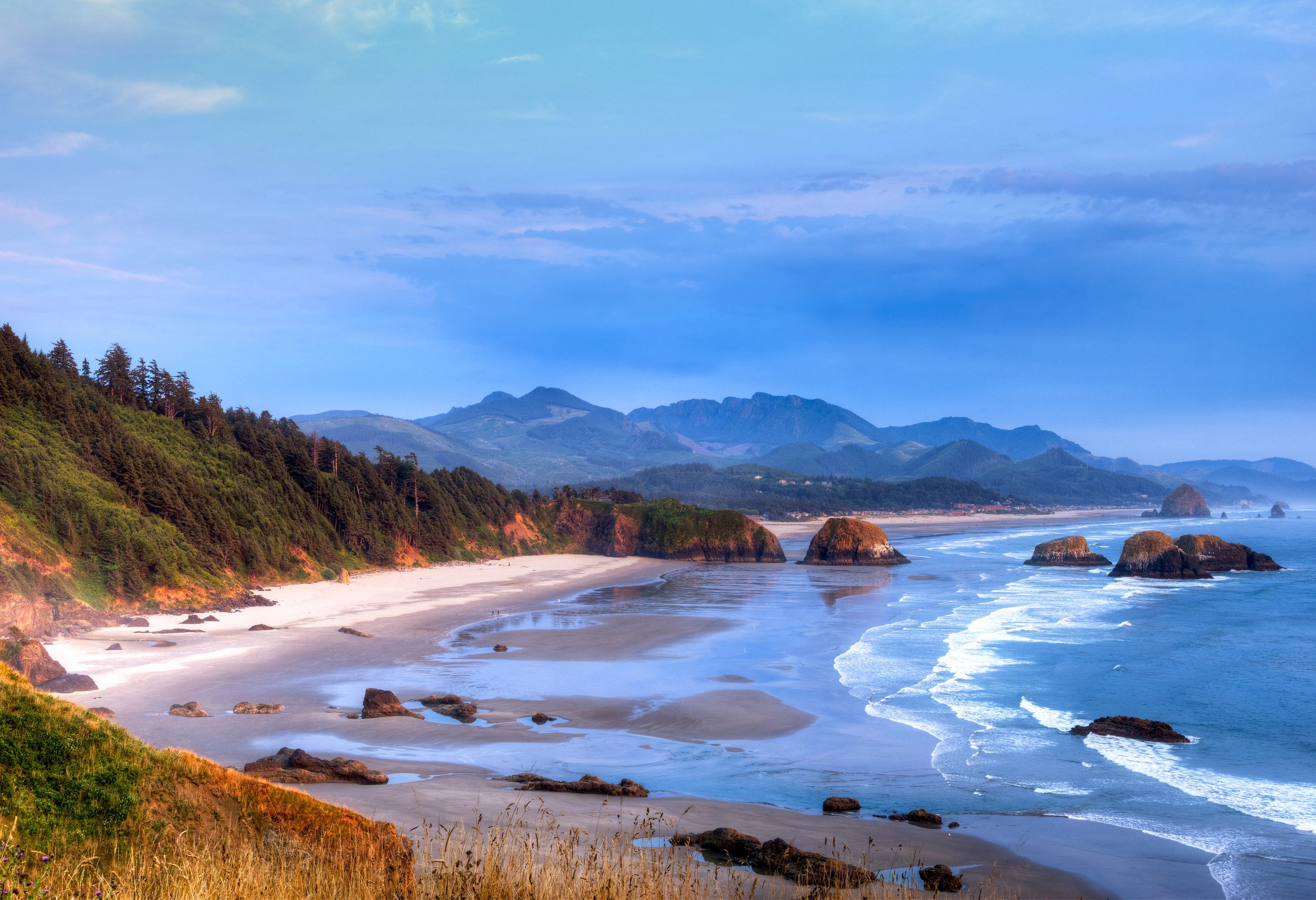De kust van Oregon Ecola State Park