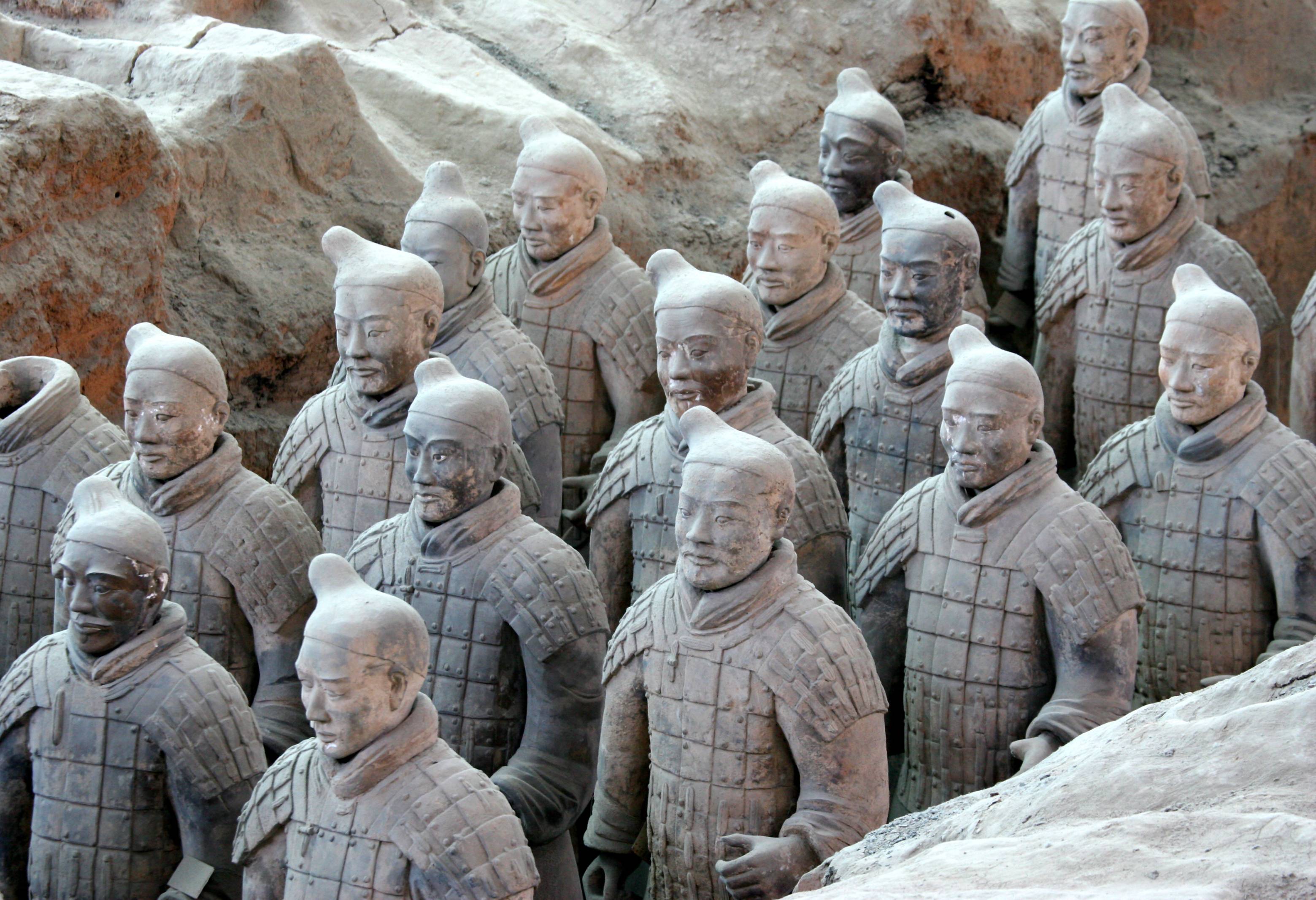 Terracotta leger in Xian China