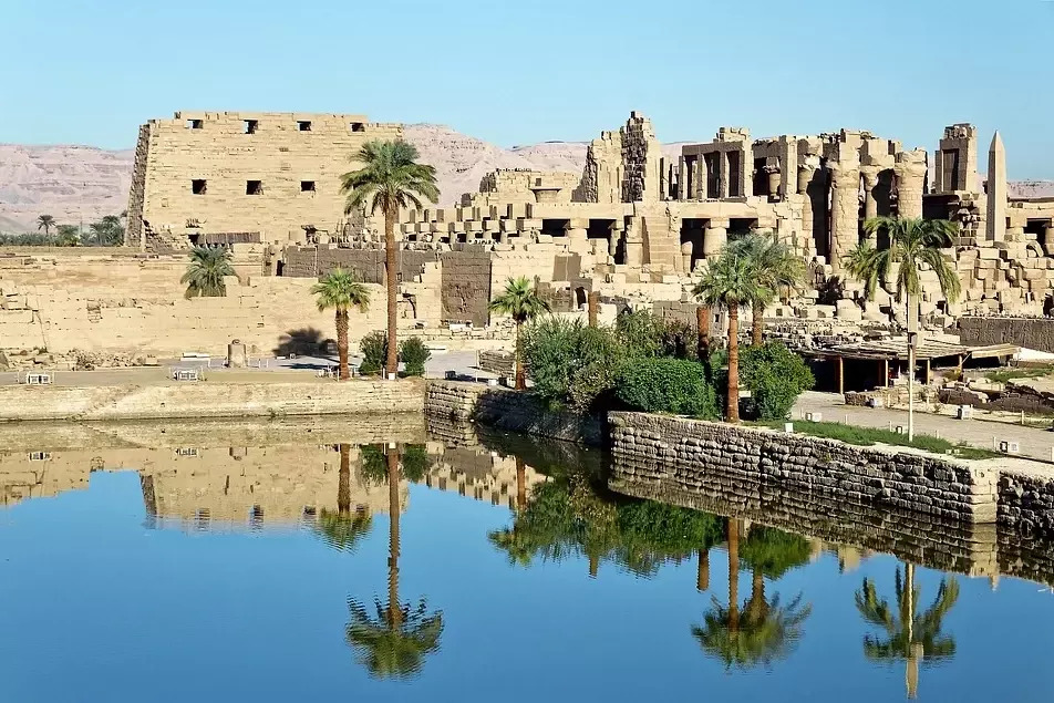 Egypte Luxor Oostoever Tempel van Karnak
