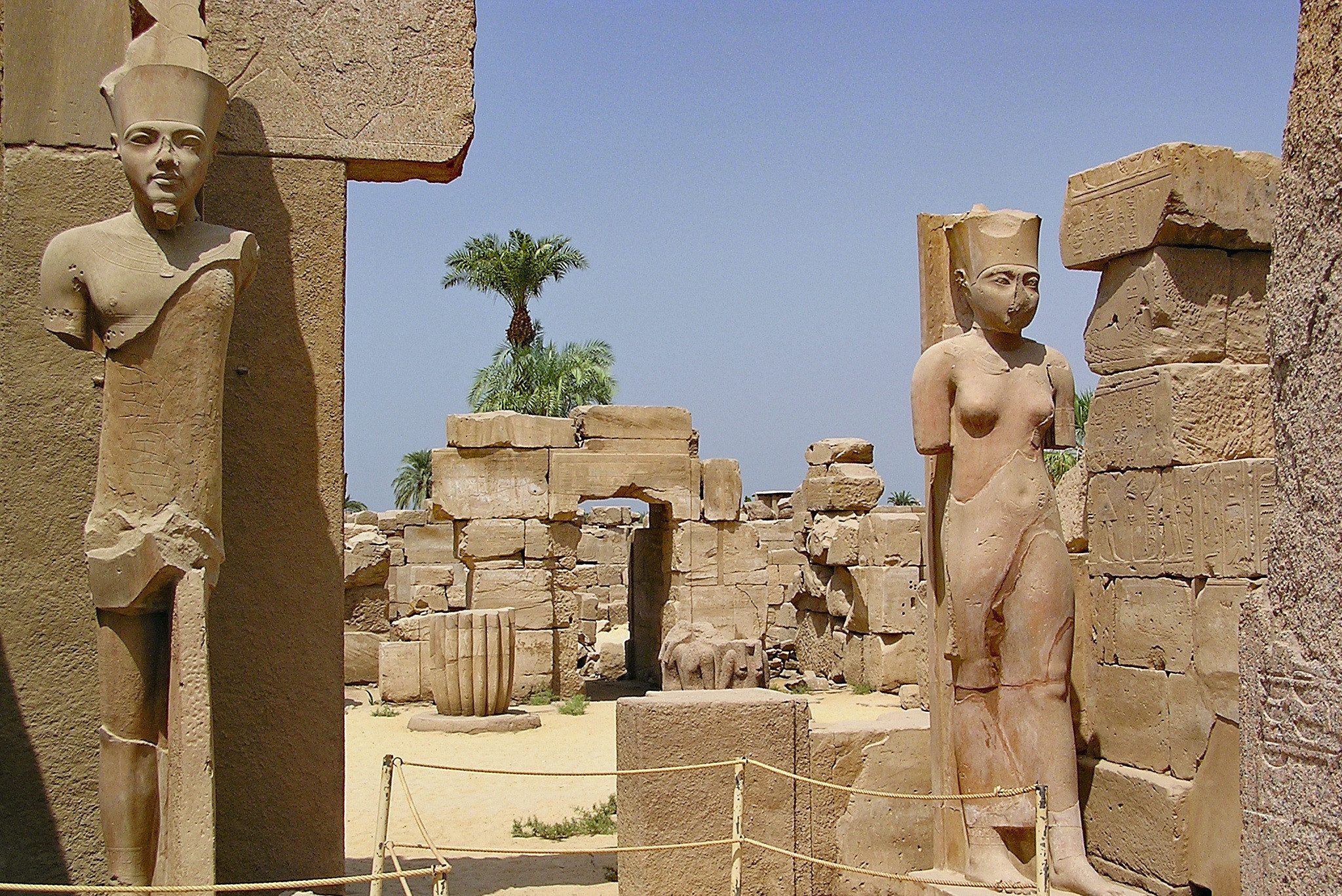 Egypte Luxor Oostoever Tempel van Karnak