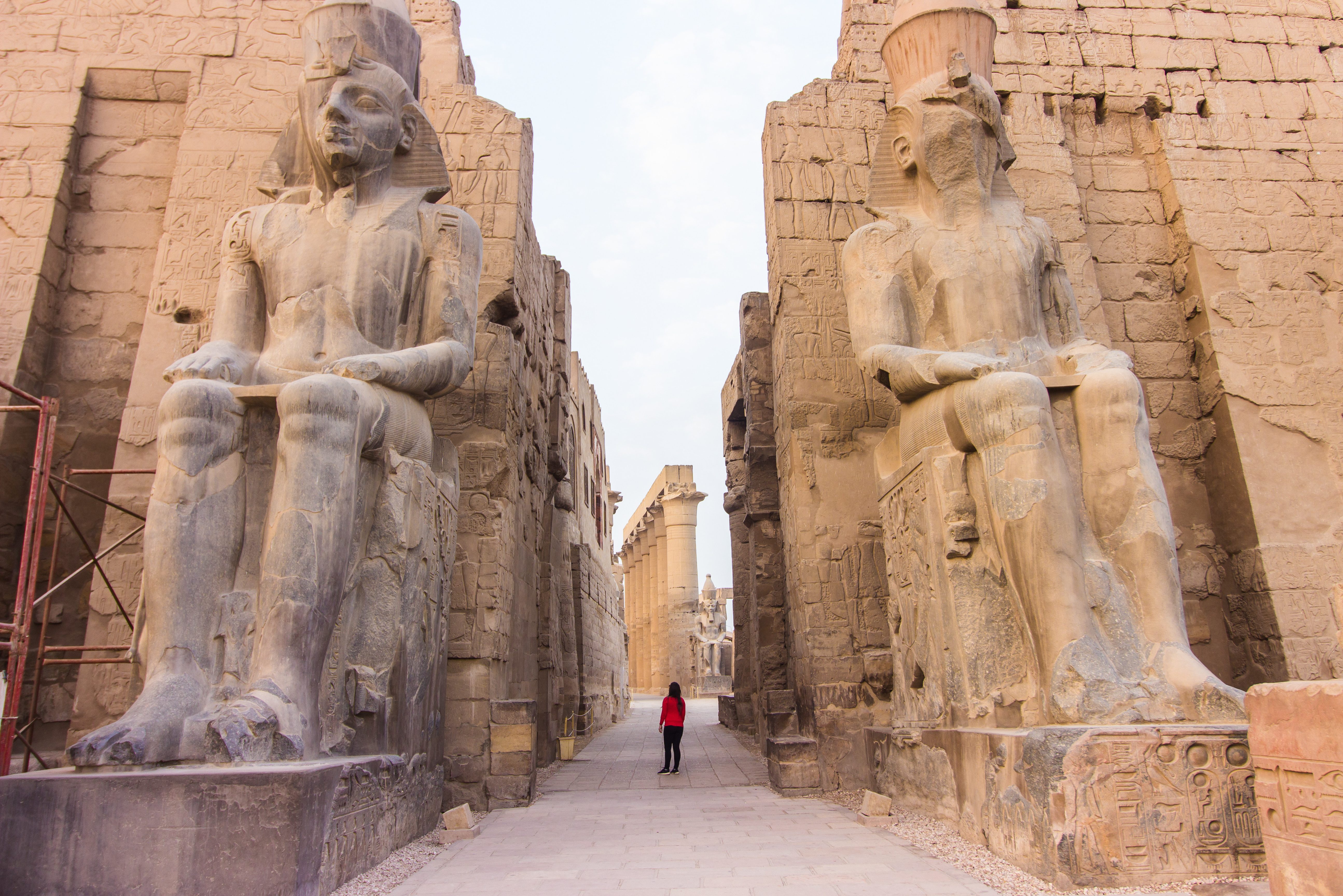 Egypte Luxor Oostoever Tempel van Luxor