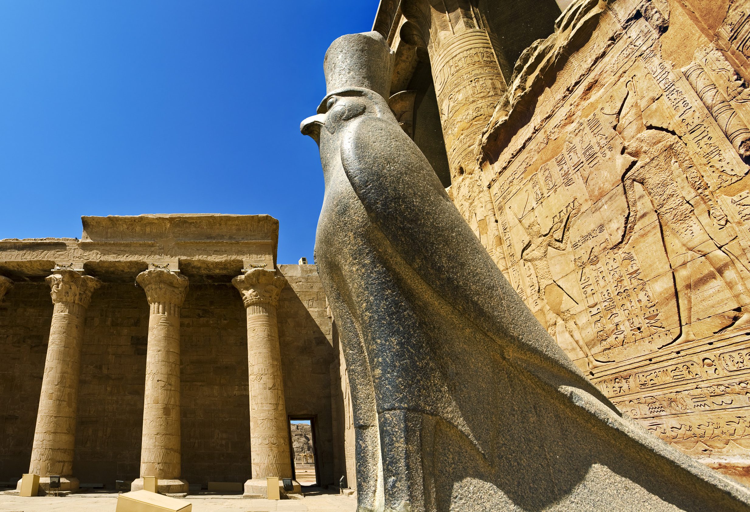Nijlcruise Aswan naar Luxor Egypte Edfu tempel