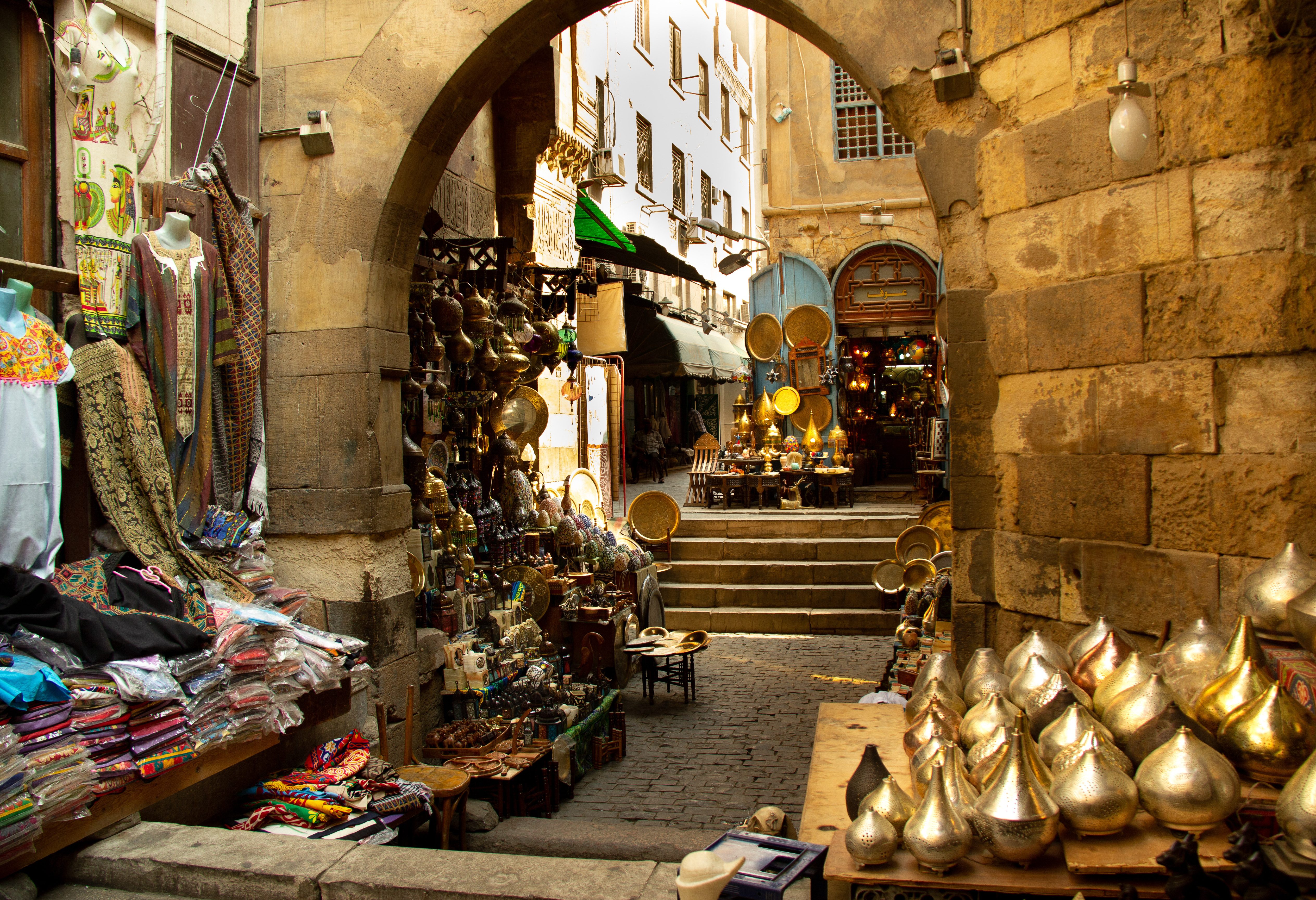 egypte-cairo-khan-al-khalilli-souk-grootste-bazaar-ter-wereld