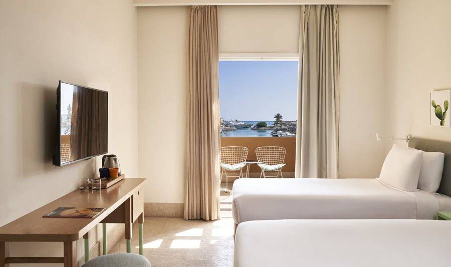 Egypte strandvakantie Rode Zee El Gouna Captain's Inn