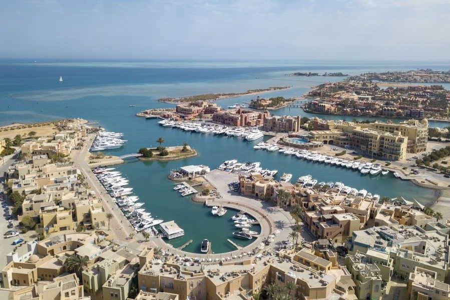 Captain's Inn strandvakantie El Gouna Rode Zee Egypte