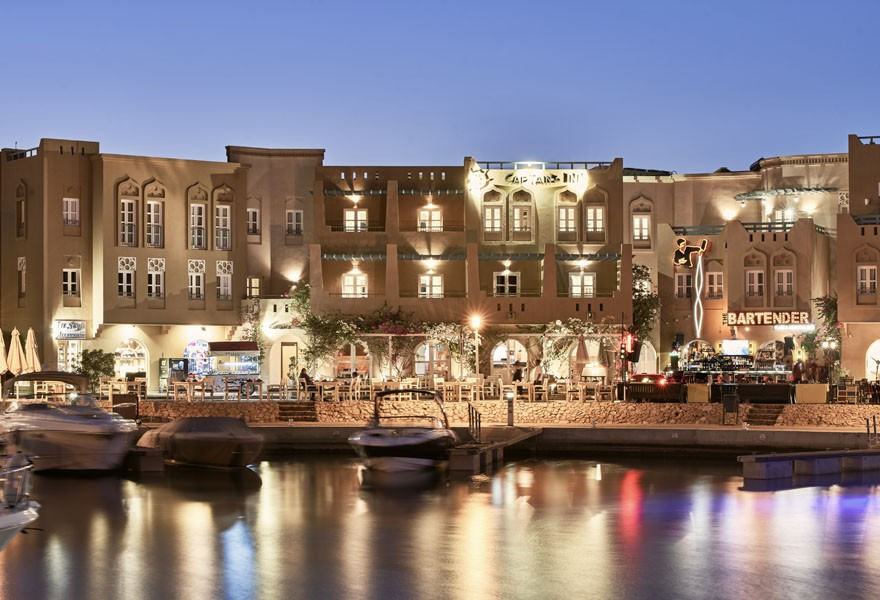 Captain's Inn strandvakantie El Gouna Rode Zee Egypte